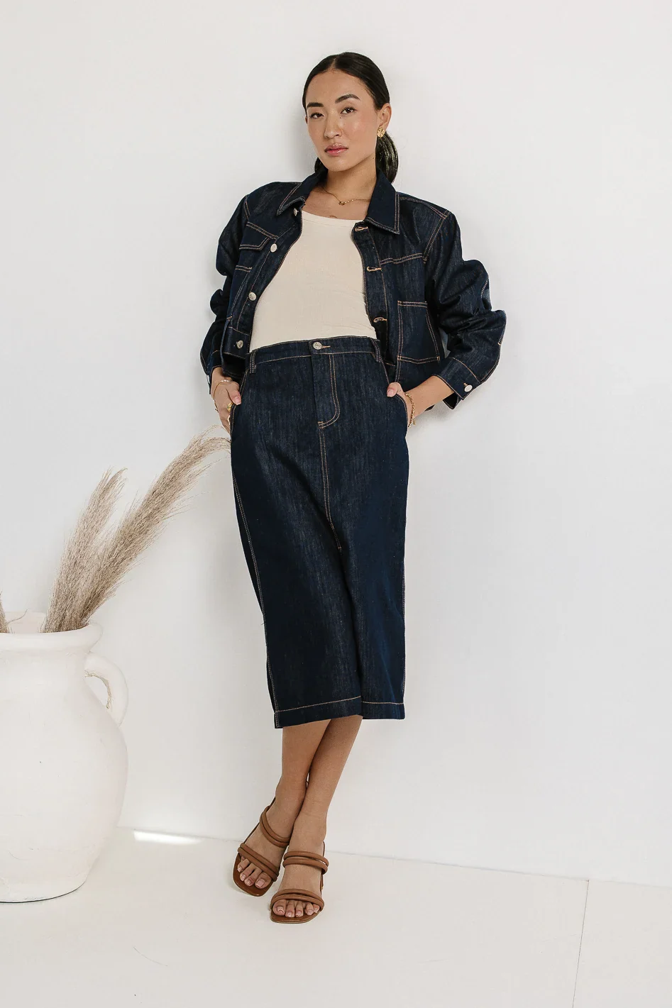 Raleigh Denim Skirt - FINAL SALE - Image 5
