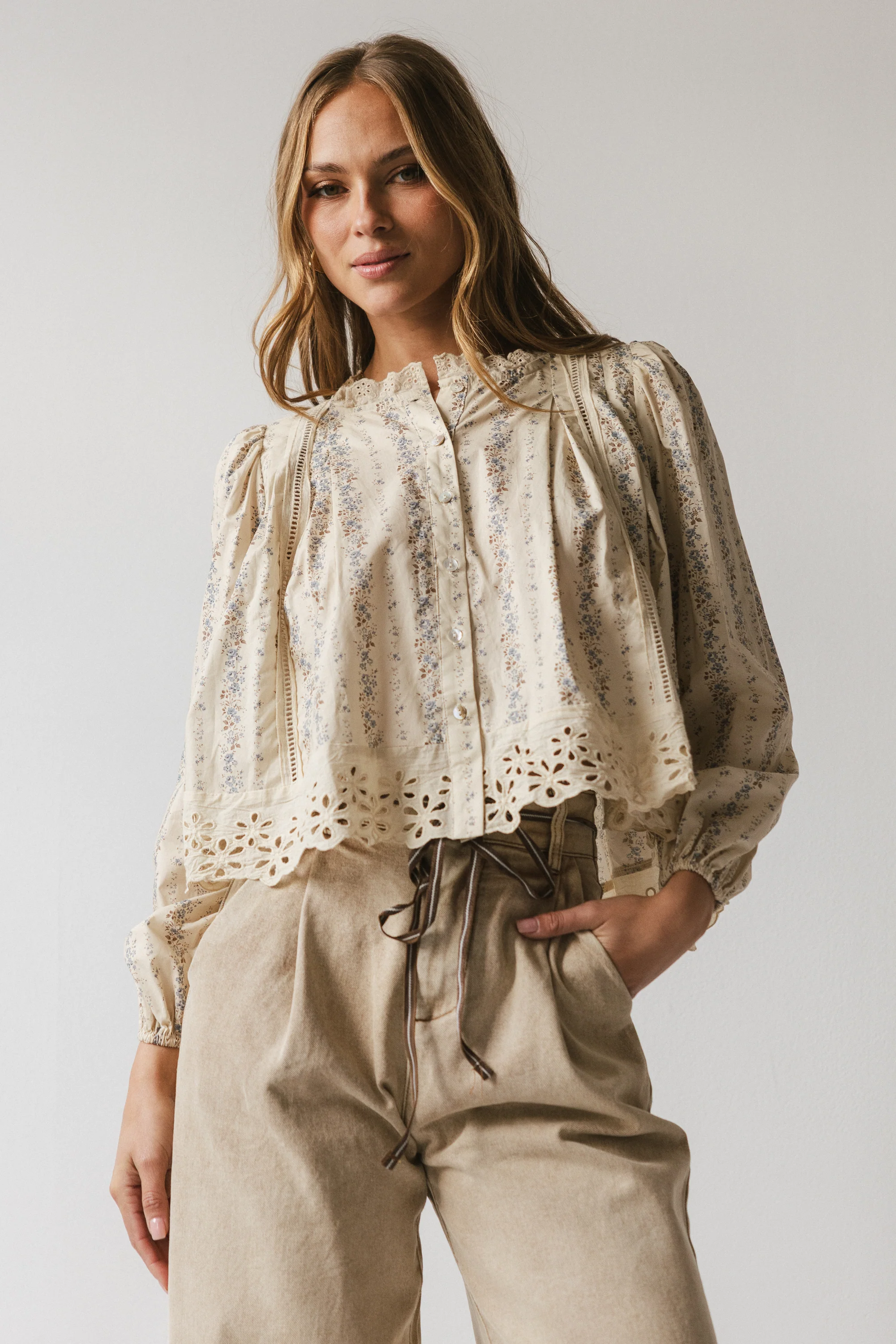 Randall Floral Blouse - FINAL SALE