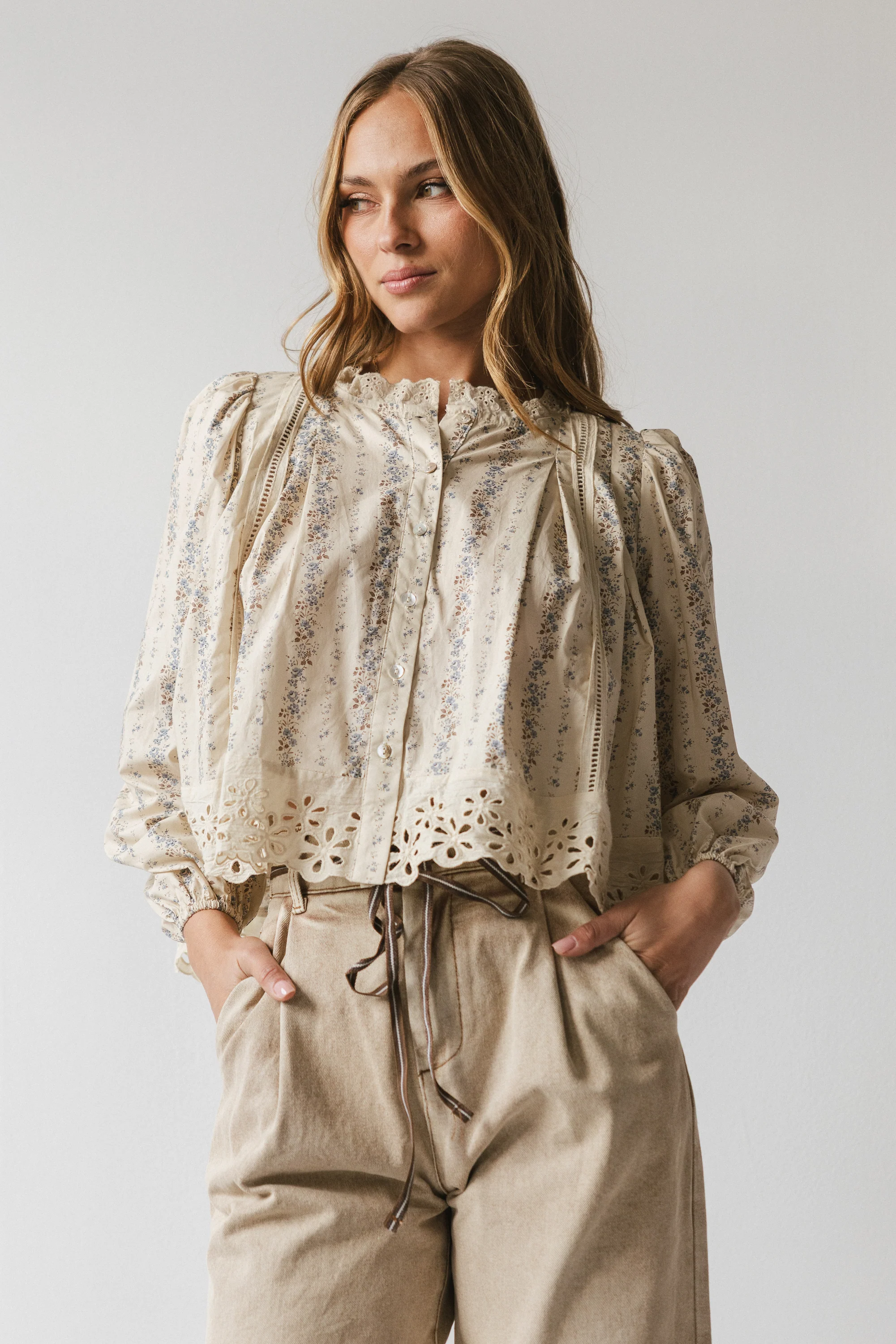 Randall Floral Blouse - FINAL SALE - Image 3