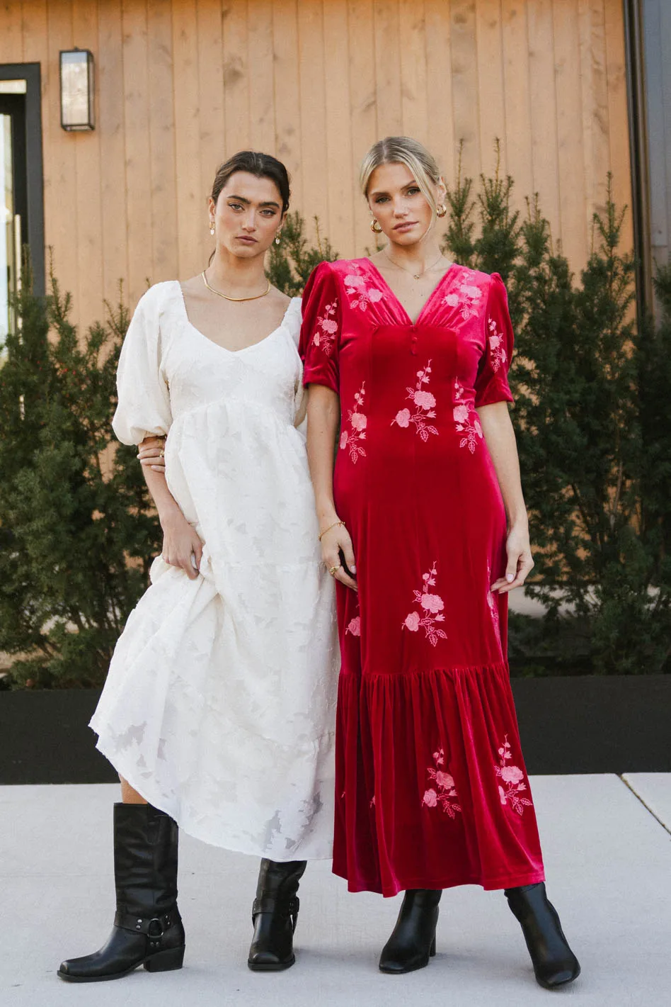 Ratana Velvet Floral Maxi Dress - FINAL SALE - Image 5