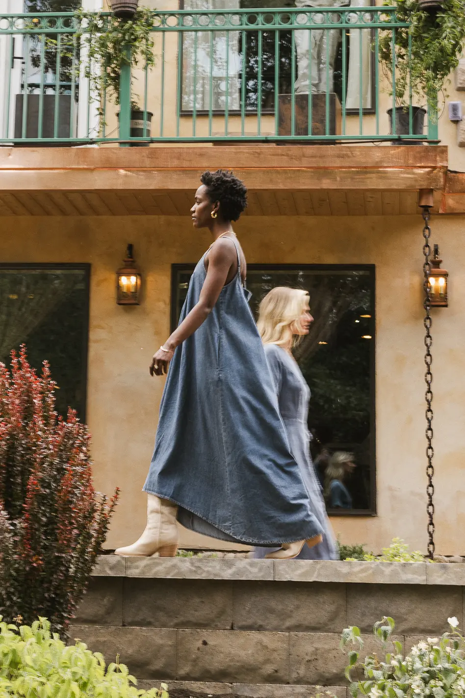 Raya Denim Dress - Image 5
