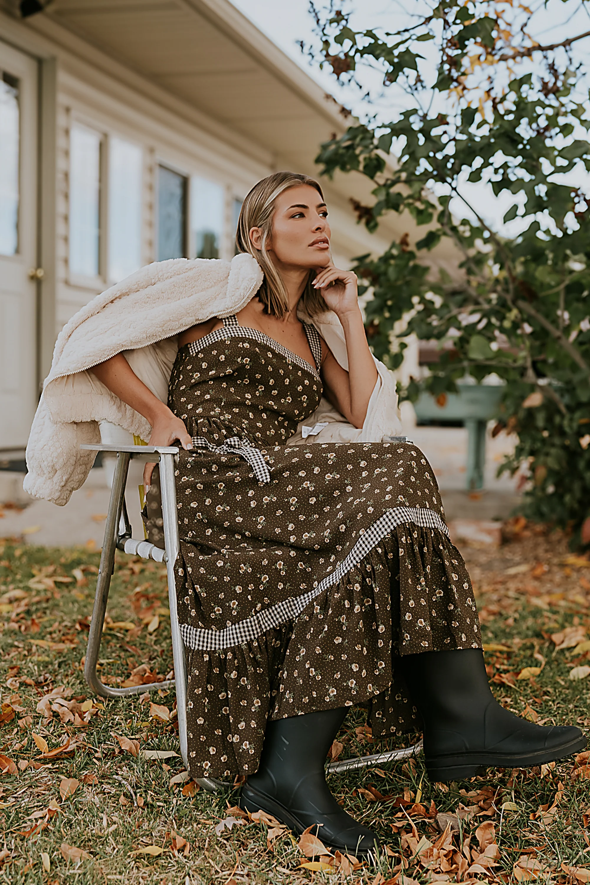 Rebecca Floral Maxi Dress - FINAL SALE - Image 6