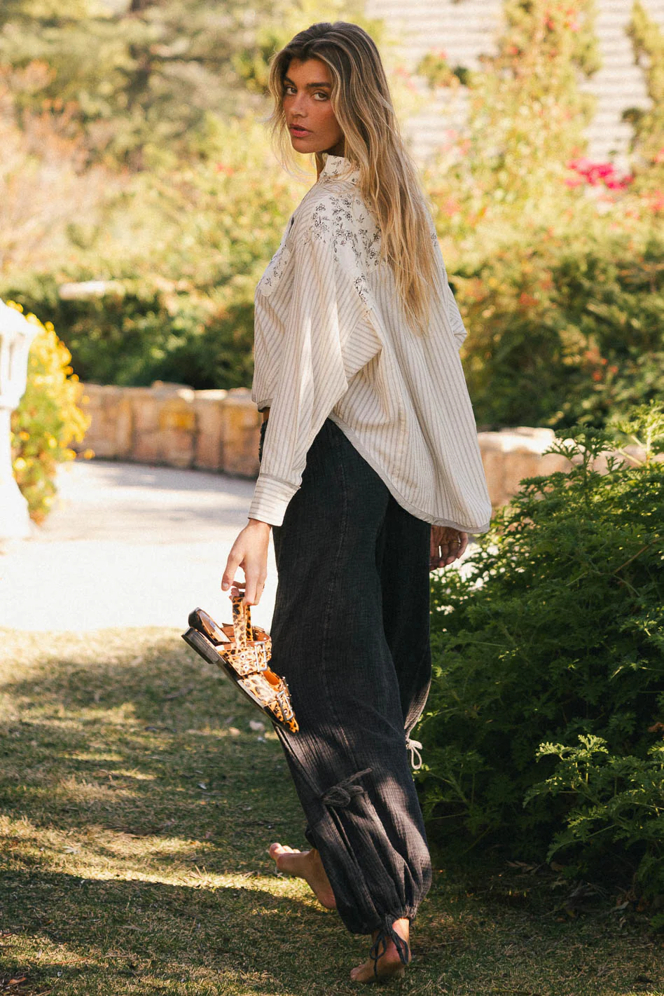 Remi Contrast Floral Top - Image 6