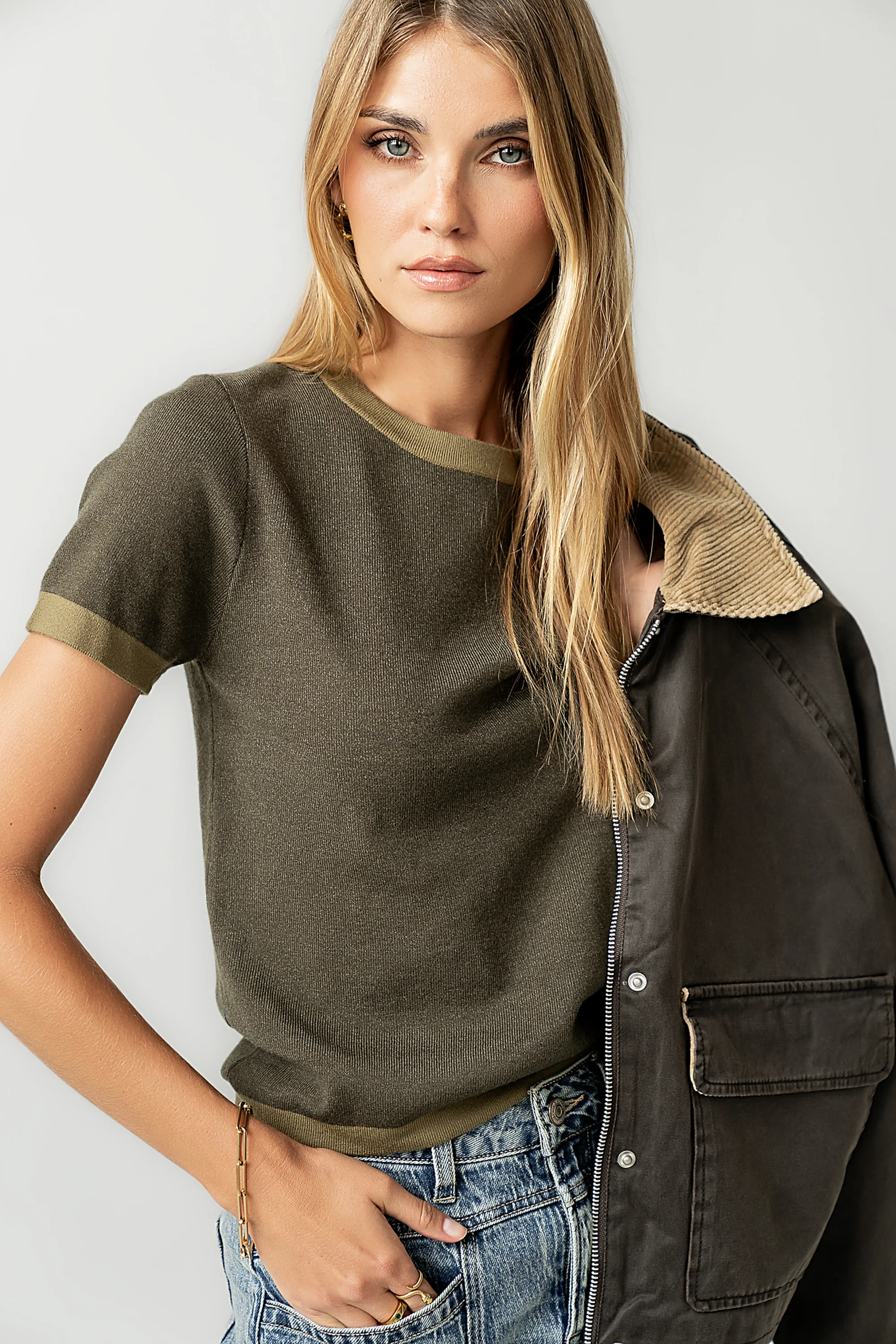 Remi Contrast Jacket - FINAL SALE - Image 6
