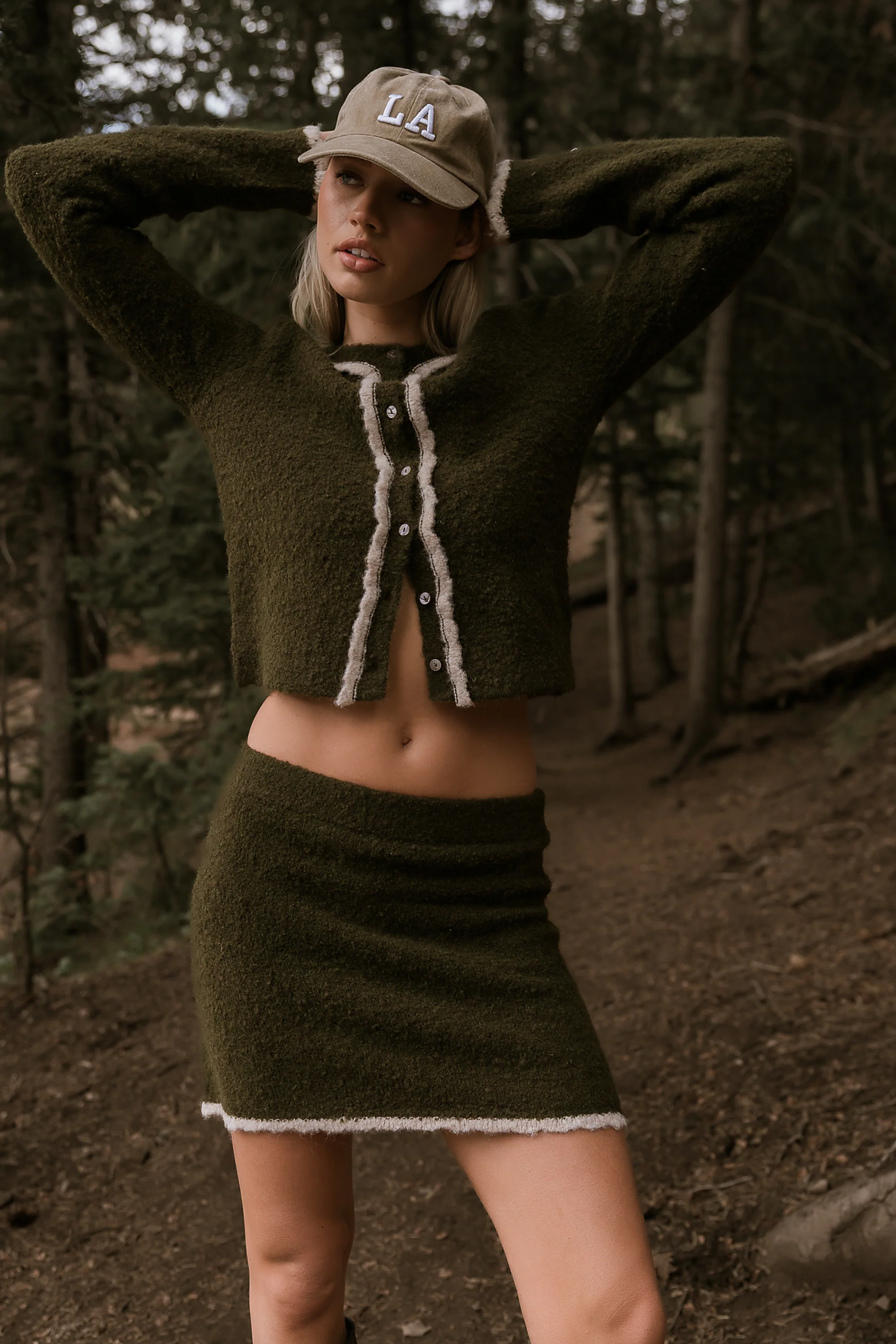Remy Contrast Cardigan - FINAL SALE - Image 2