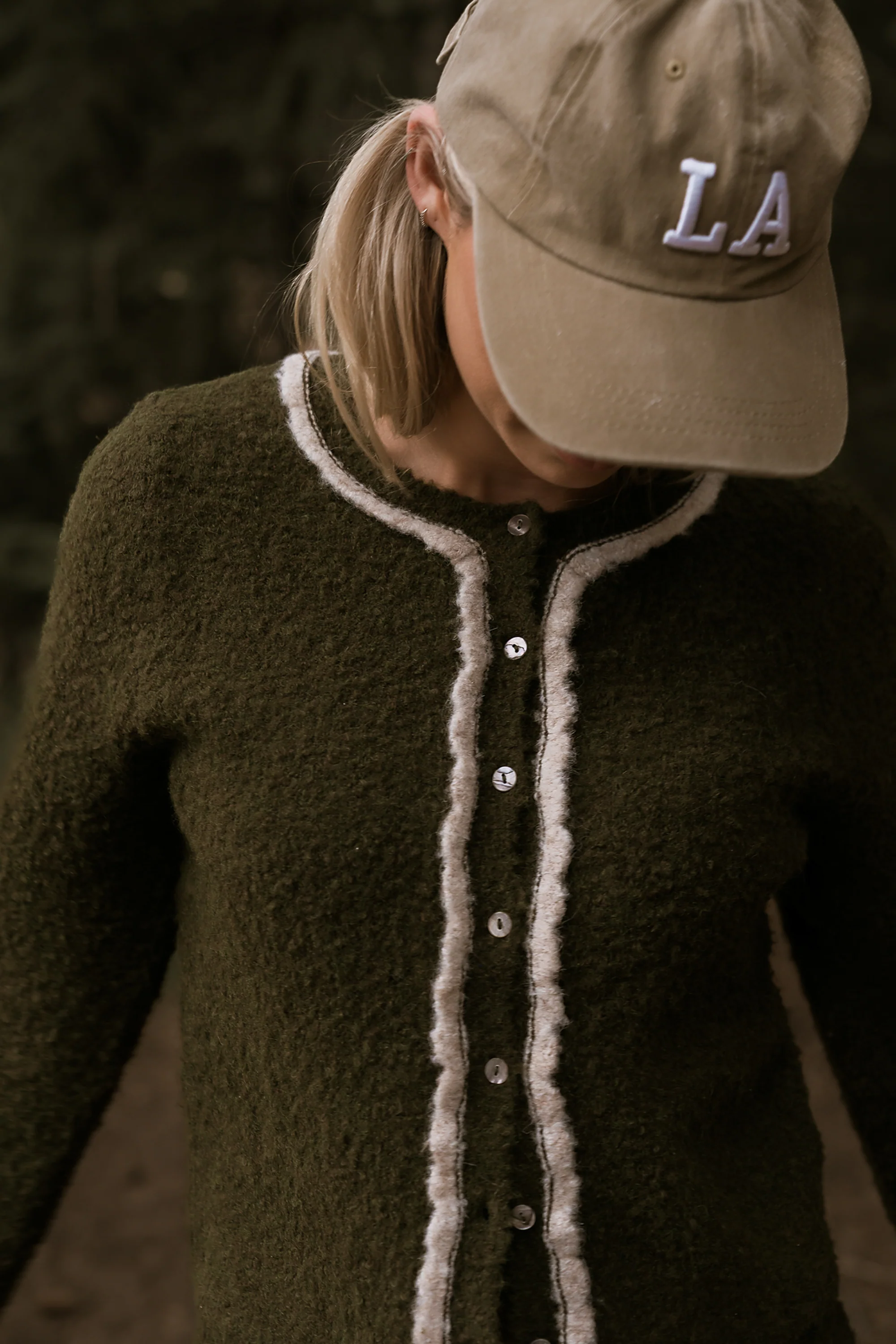 Remy Contrast Cardigan - FINAL SALE - Image 3