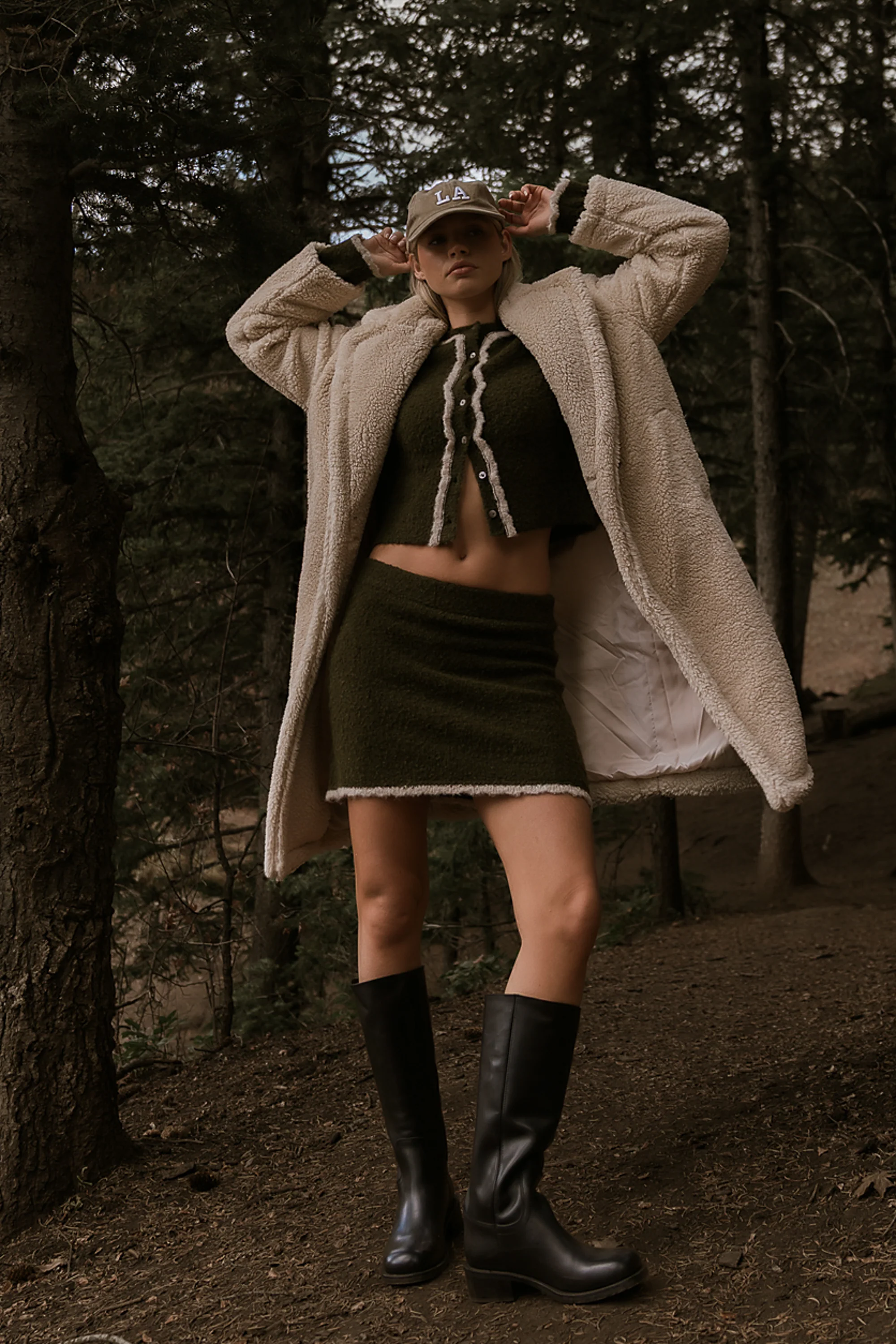Remy Contrast Mini Skirt - FINAL SALE - Image 5