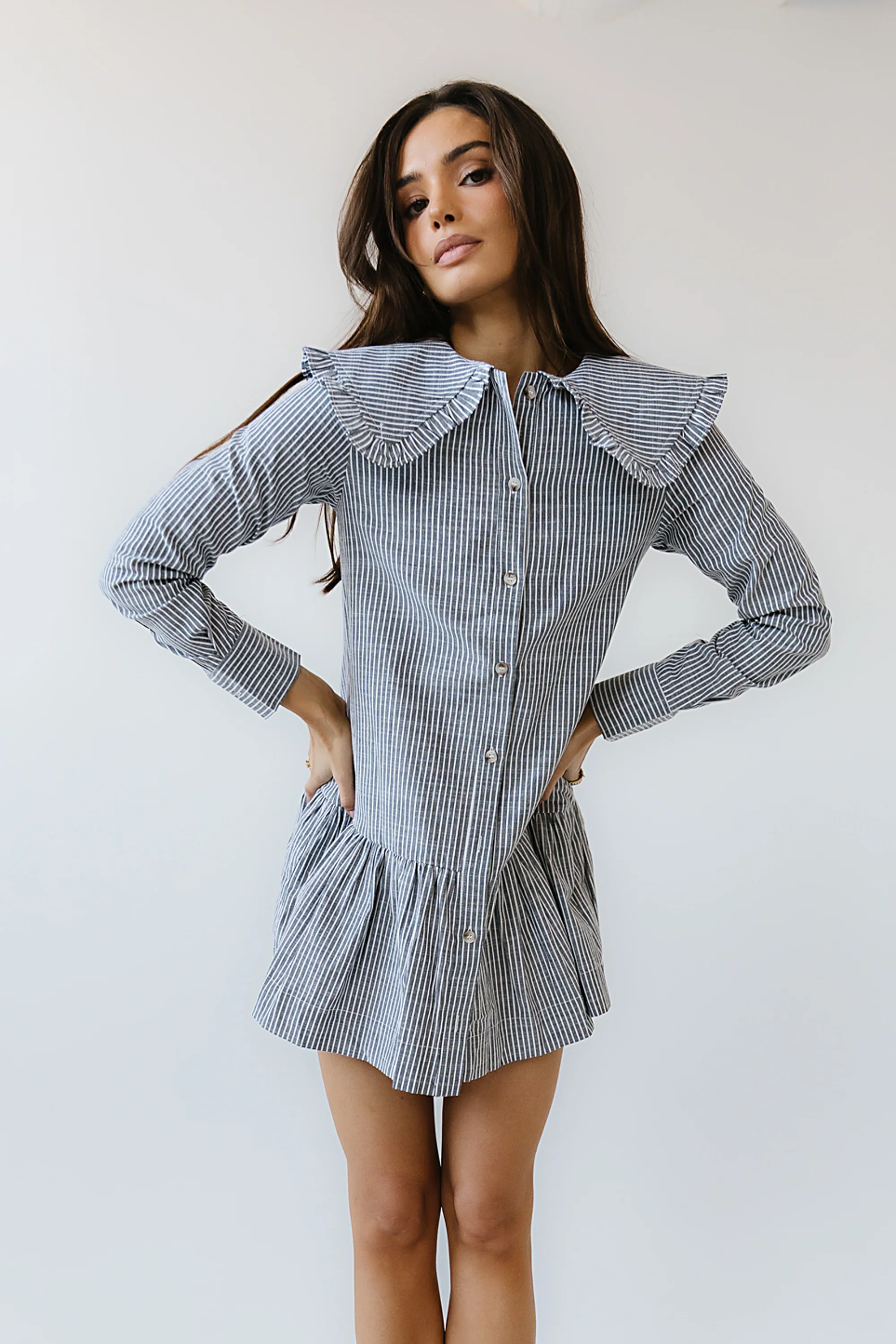 Renley Striped Mini Dress - FINAL SALE