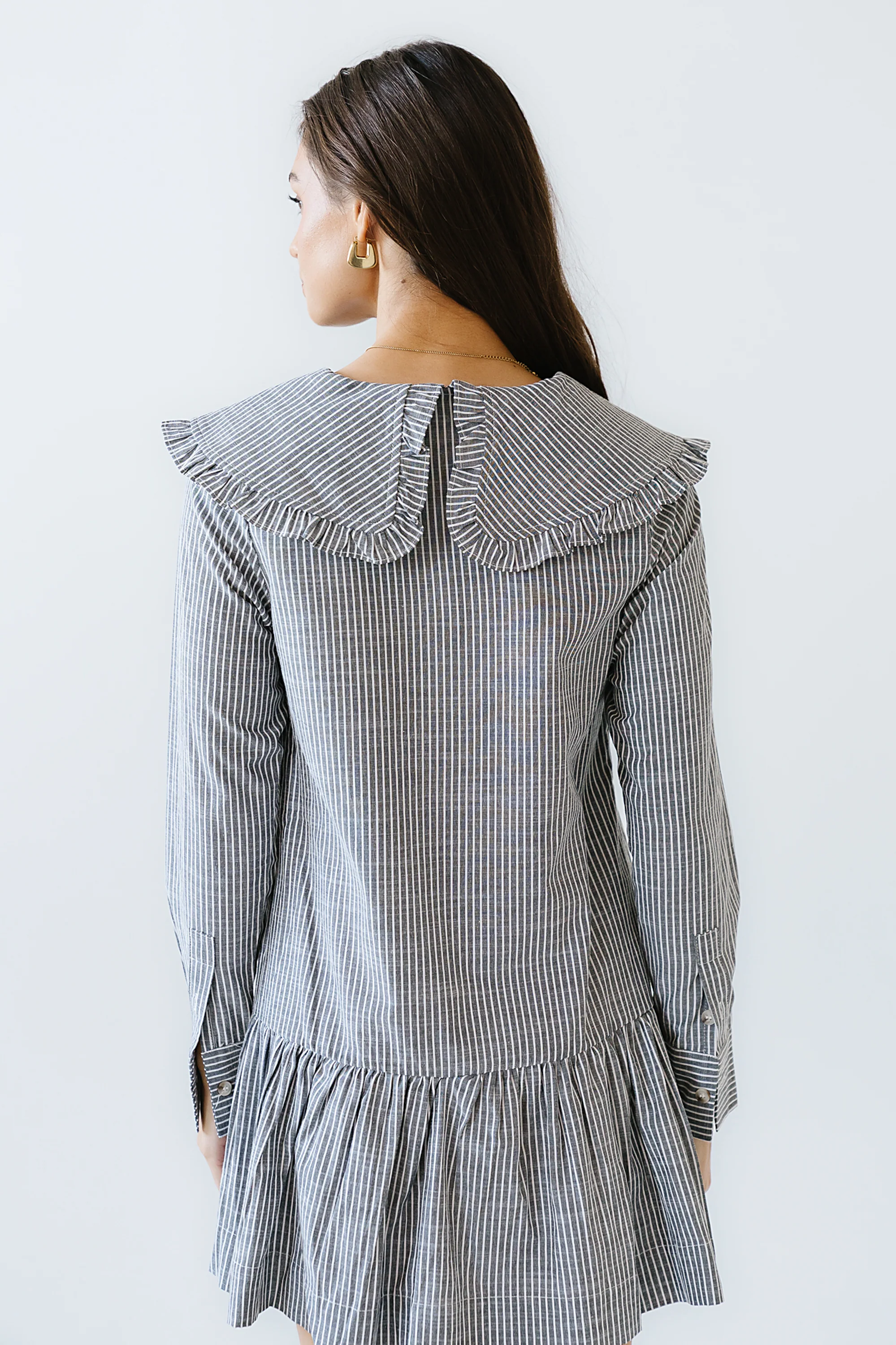 Renley Striped Mini Dress - FINAL SALE - Image 3