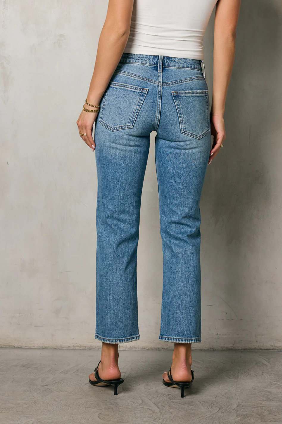 Reya Straight Leg Jeans - FINAL SALE - Image 5