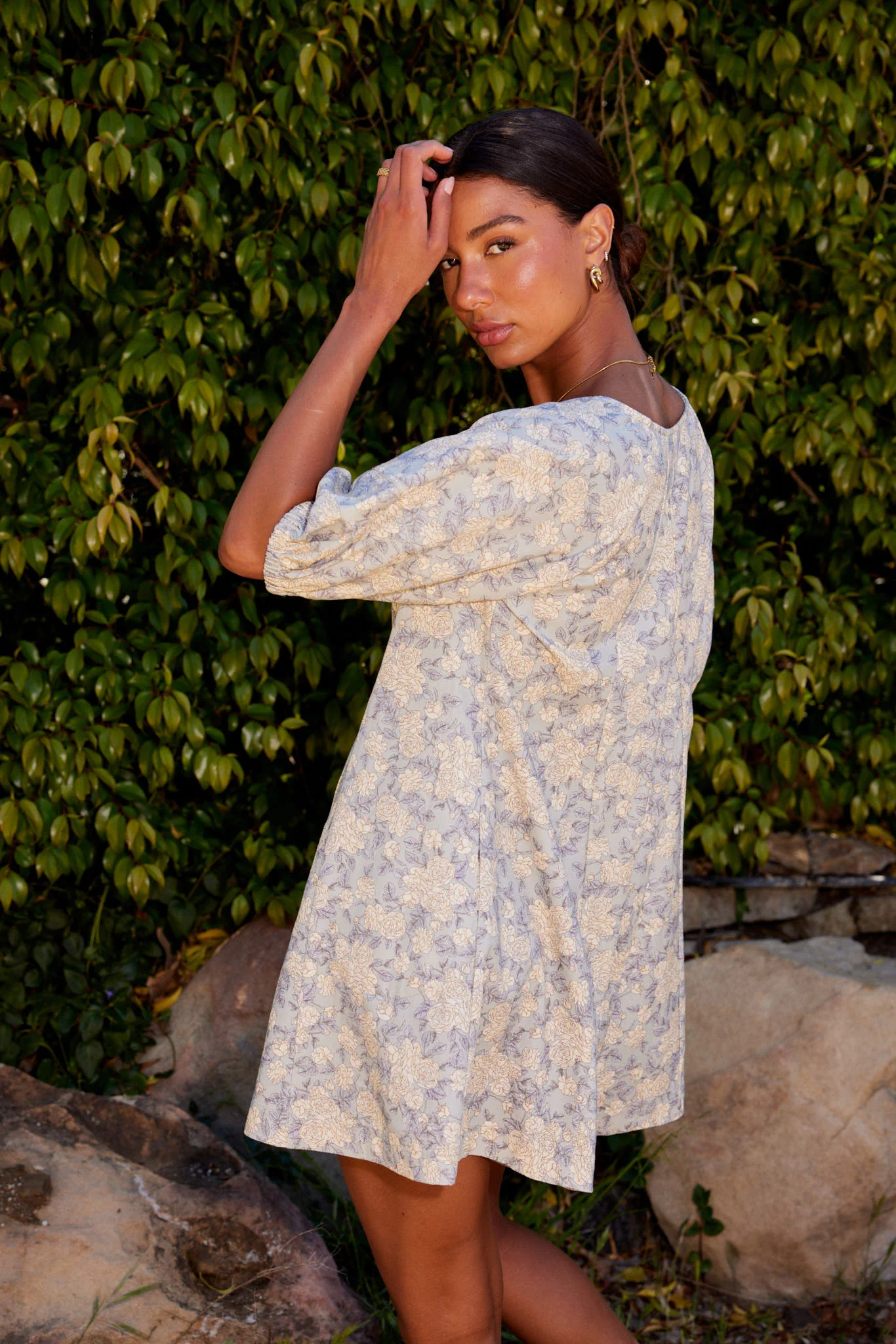 Rian Floral Romper - FINAL SALE - Image 2