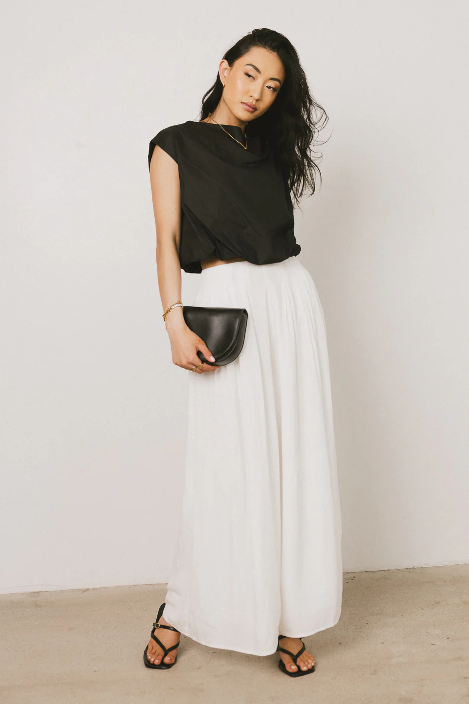 Rich Bubble Top in Black - FINAL SALE - Image 2