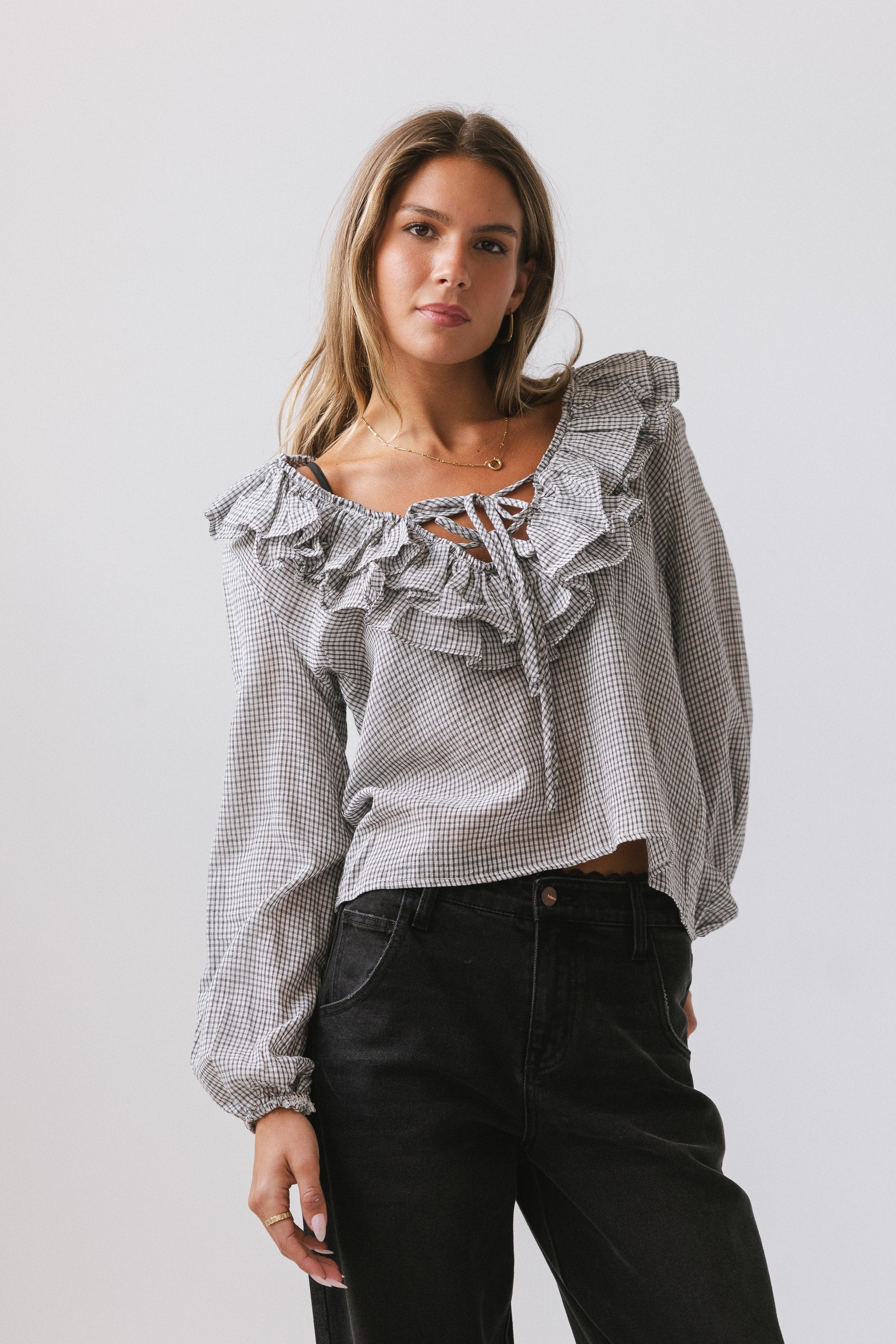 Rio Ruffle Blouse - FINAL SALE - Image 2