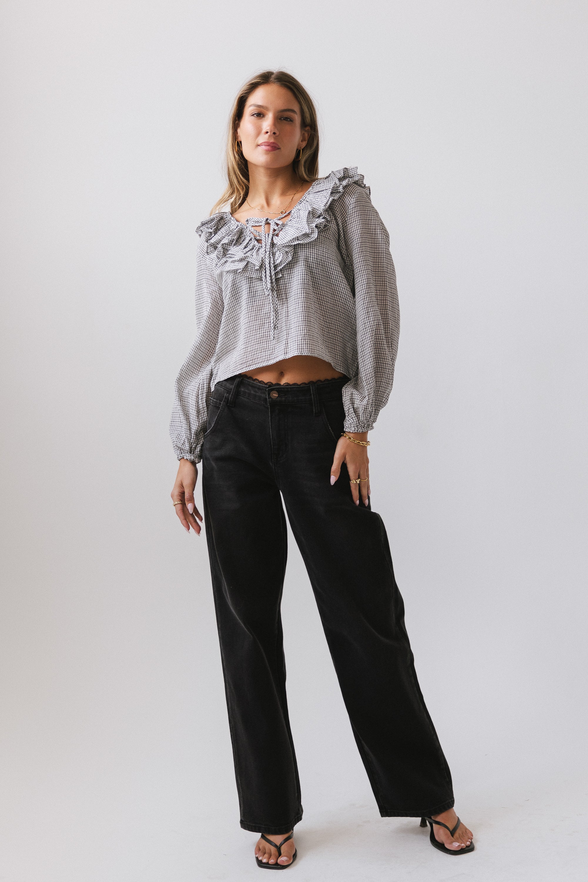 Rio Ruffle Blouse - FINAL SALE - Image 3