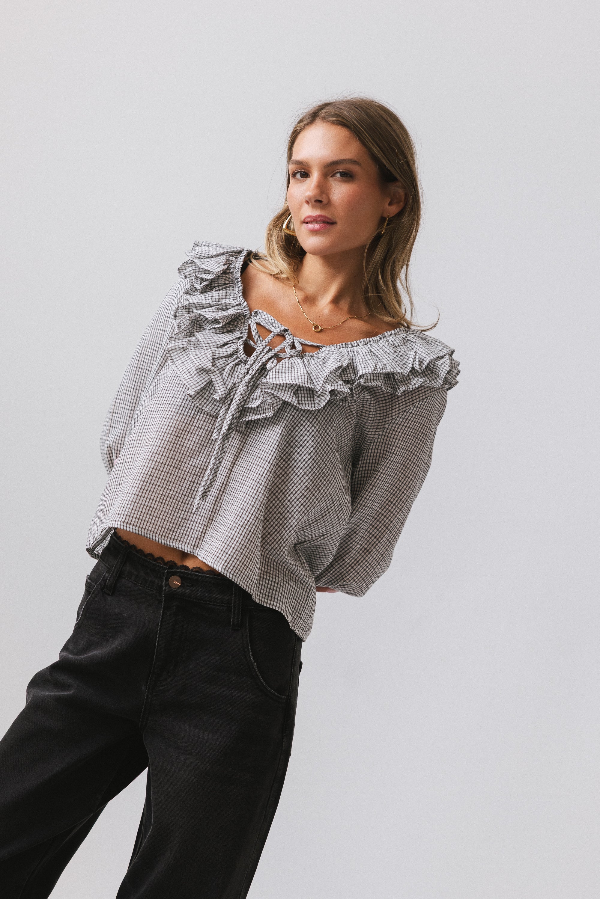 Rio Ruffle Blouse - FINAL SALE - Image 5