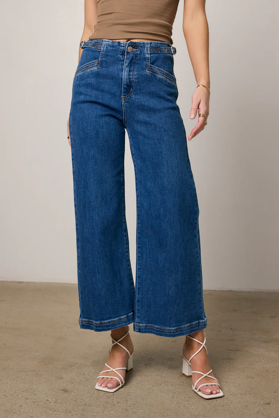River Wide Leg Jeans - FINAL SALE - Image 3