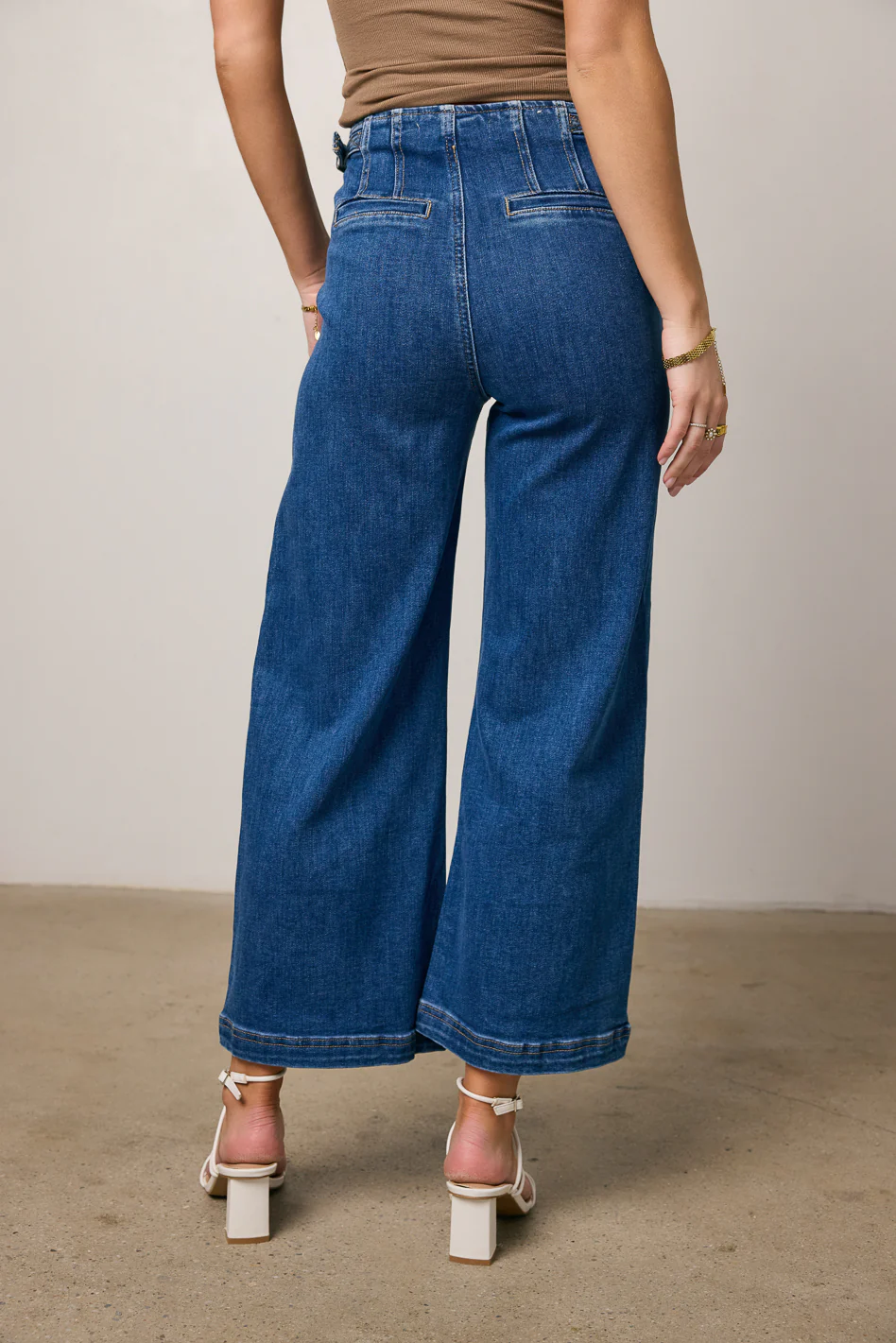 River Wide Leg Jeans - FINAL SALE - Image 7
