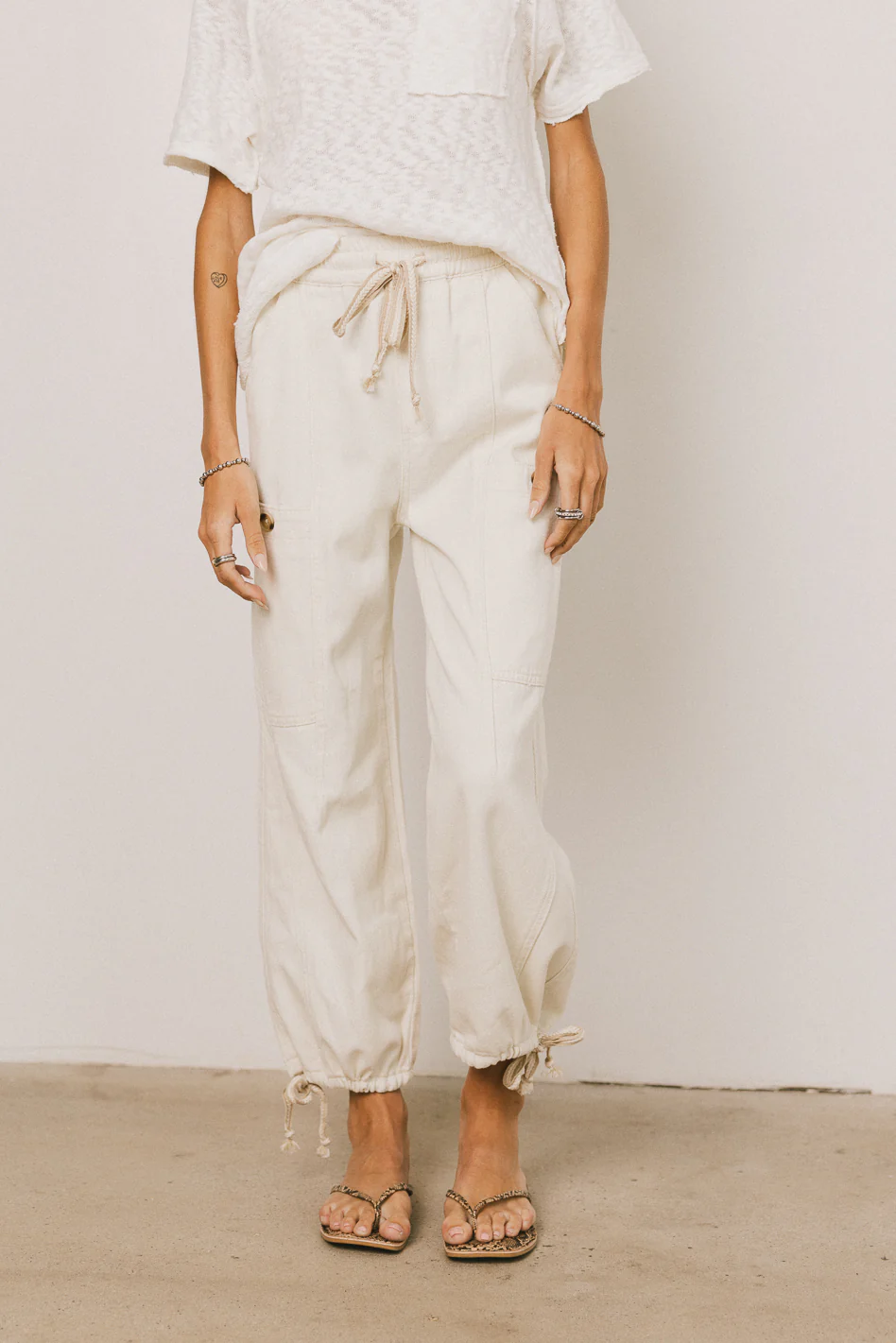 Robyn Pants in Ivory - FINAL SALE - Image 5