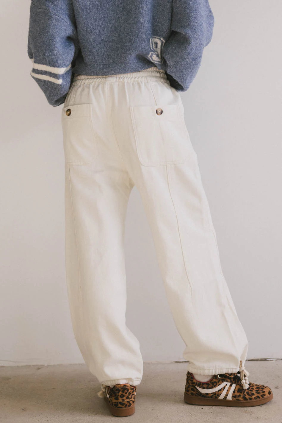 Robyn Pants in Ivory - FINAL SALE - Image 7