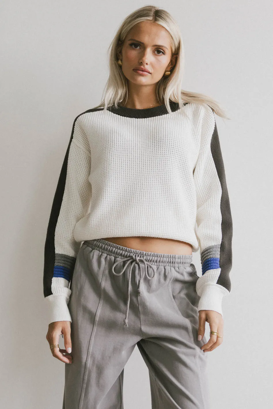 Rochelle Sweater in Cream - FINAL SALE - Image 3