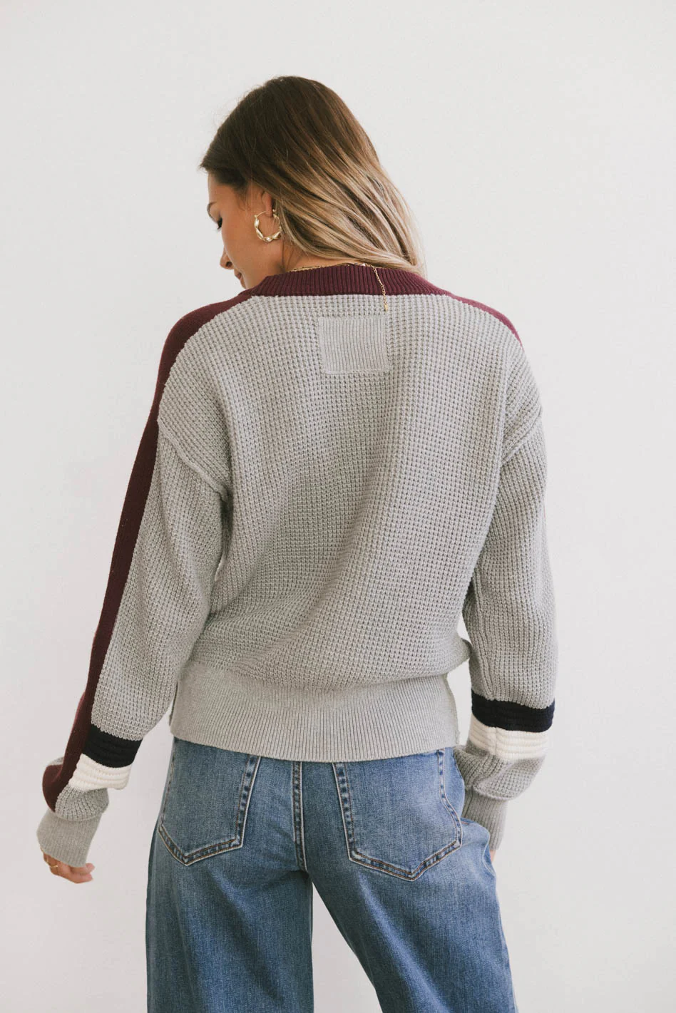 Rochelle Sweater in Grey - FINAL SALE - Image 2