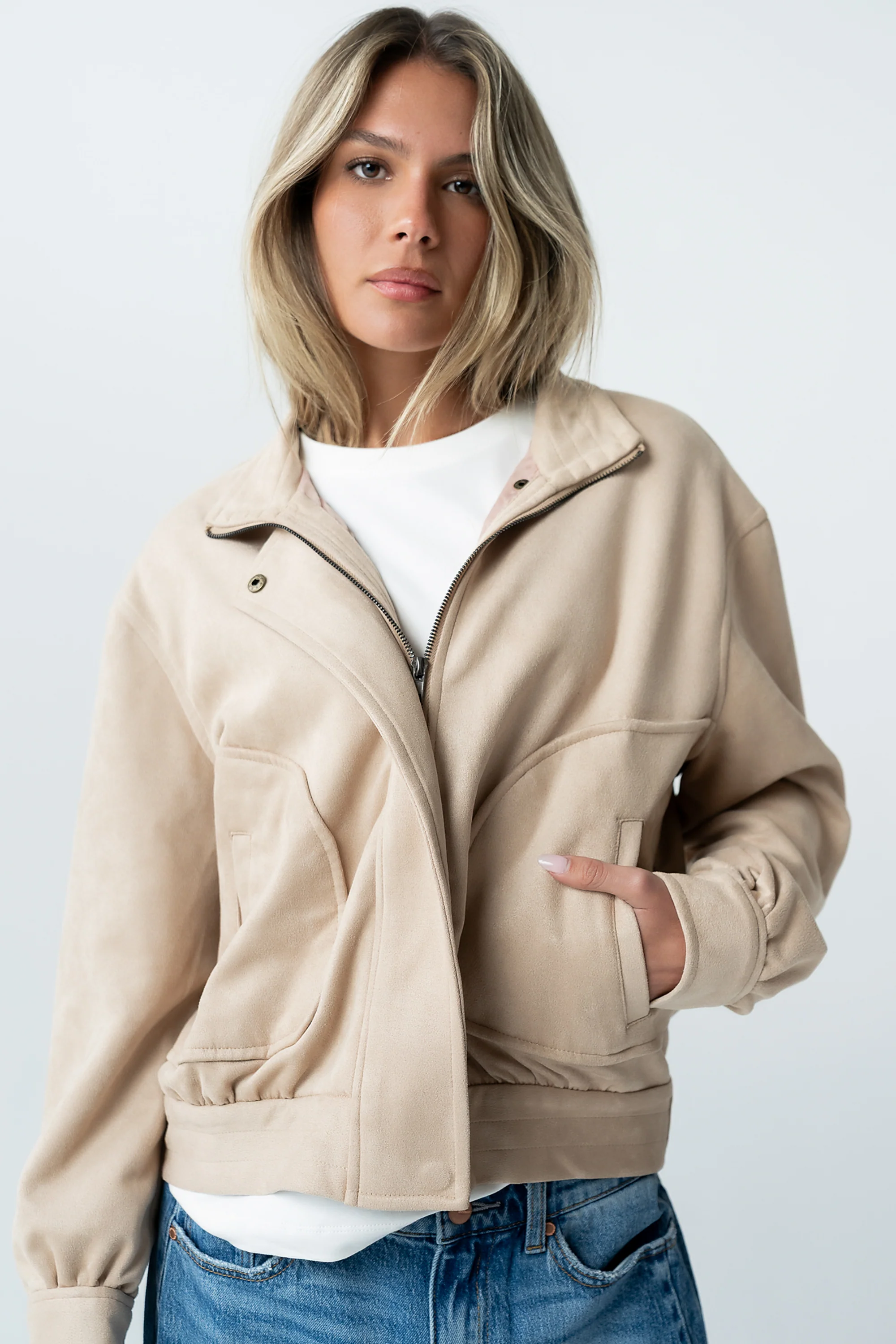 Rome Suede Jacket - Image 2