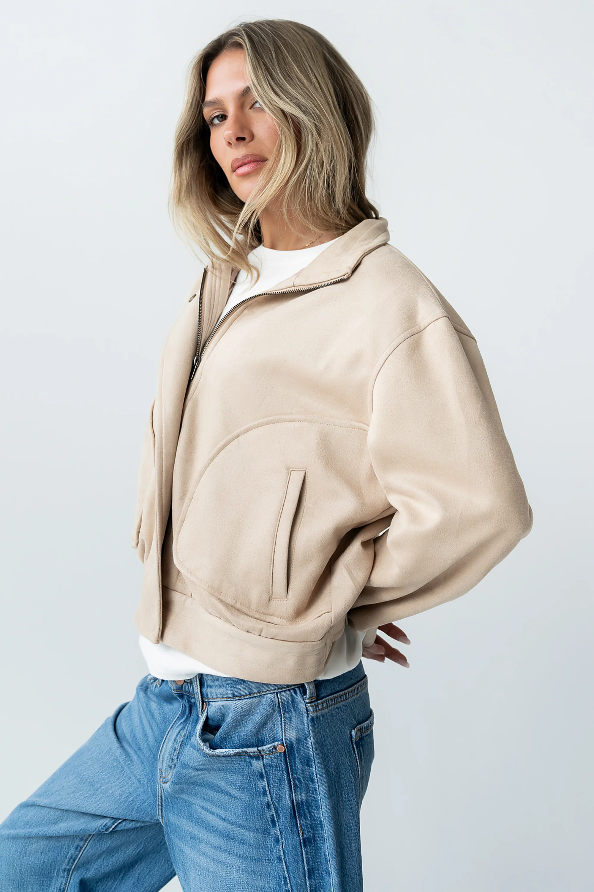 Rome Suede Jacket - Image 4