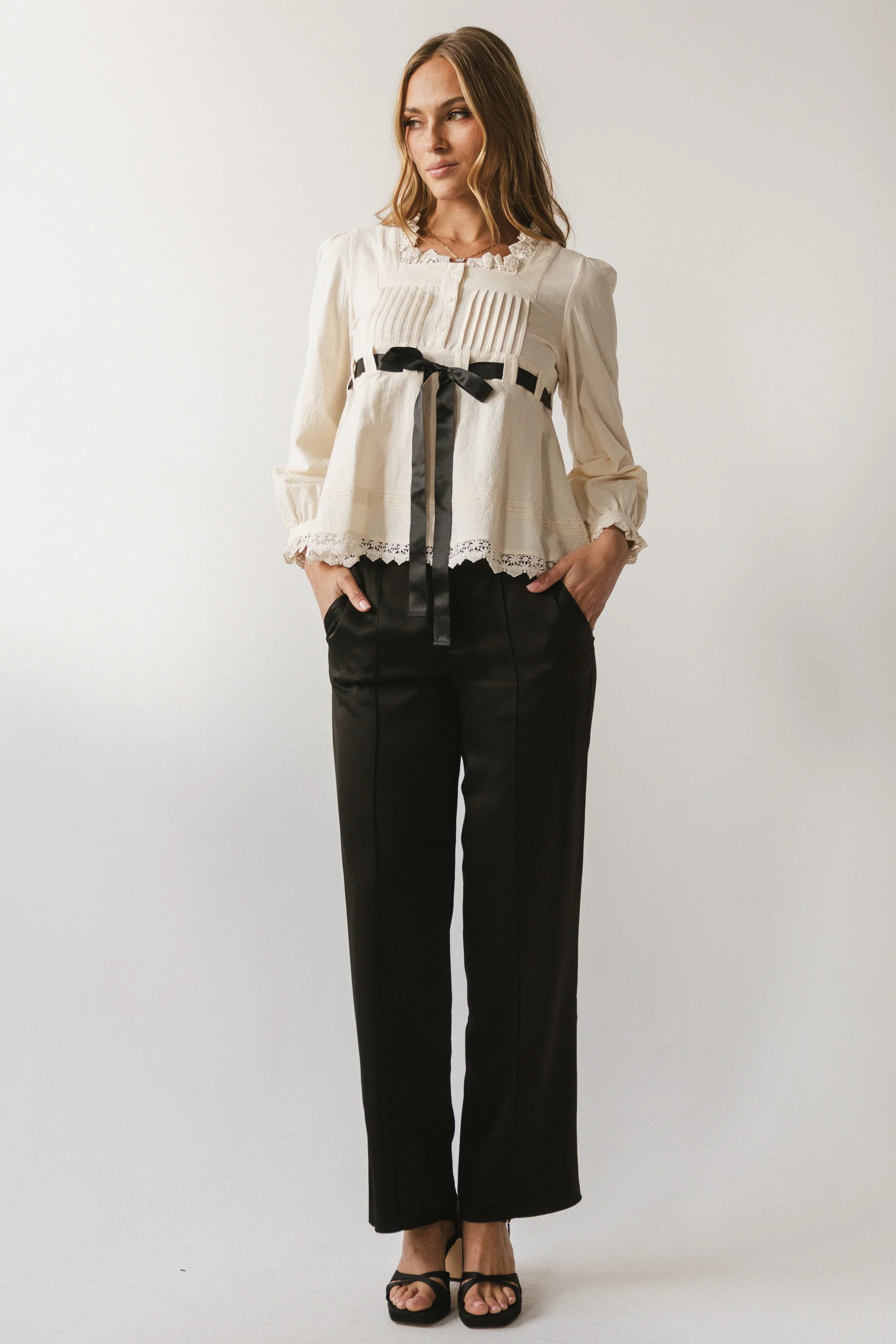 Rory Crochet Blouse - FINAL SALE - Image 2