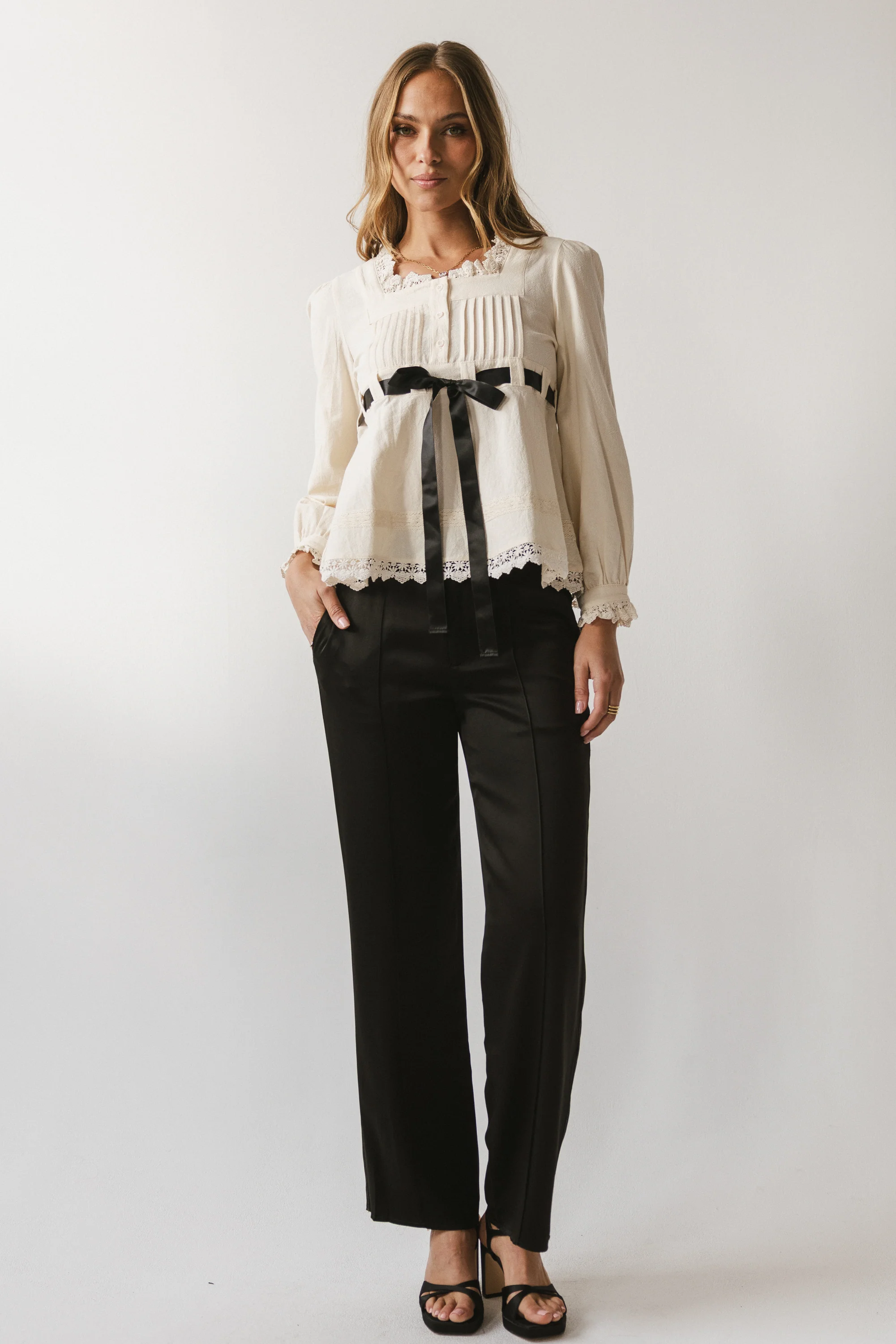 Rory Crochet Blouse - FINAL SALE - Image 6