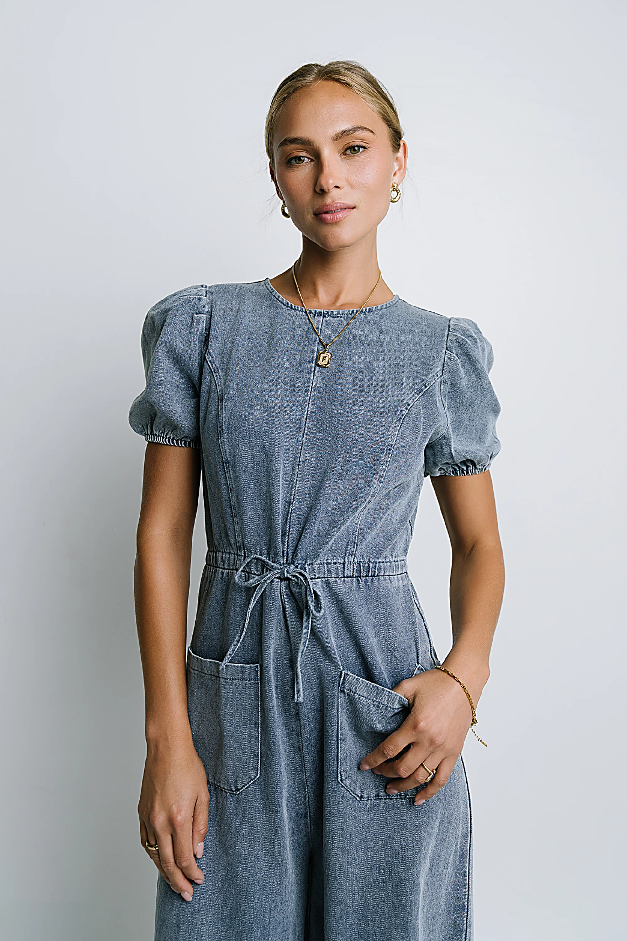 Rory Denim Jumpsuit - FINAL SALE - Image 5