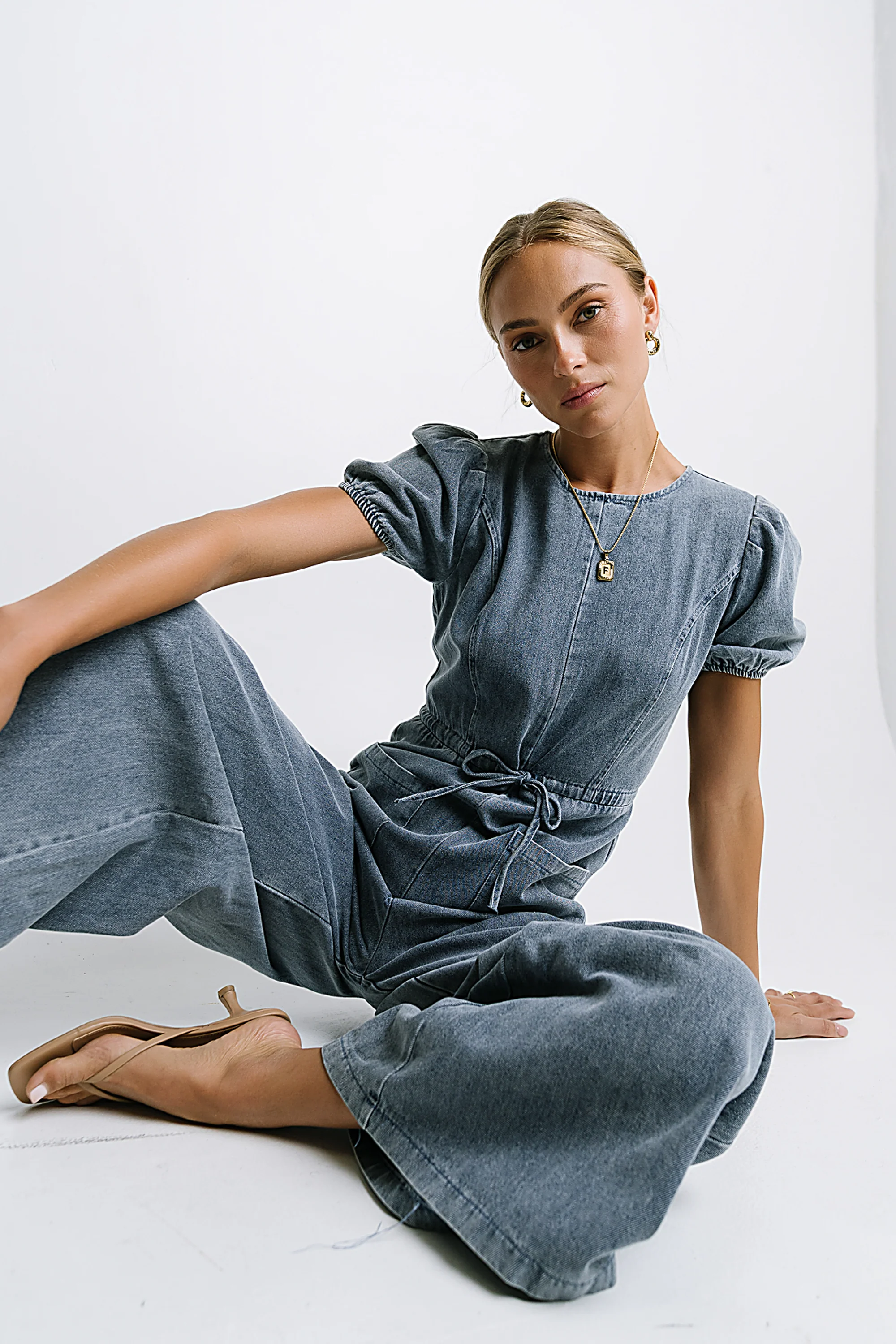 Rory Denim Jumpsuit - FINAL SALE - Image 8