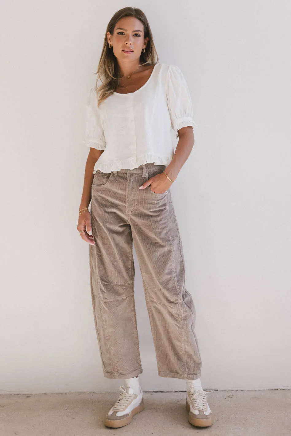 Roselinda Button Up Top - FINAL SALE - Image 2
