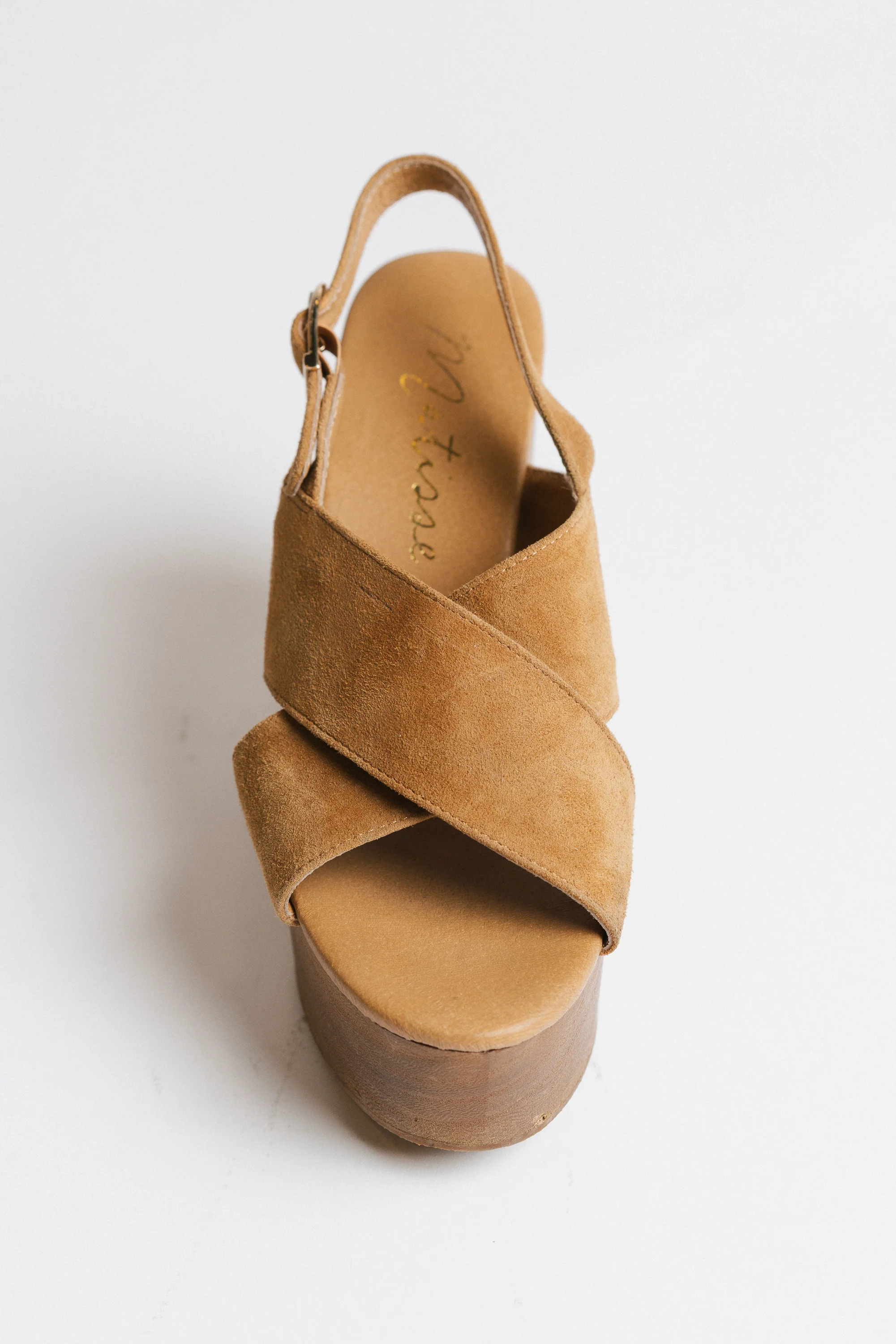 Ross Suede Wedge Sandal - Image 2