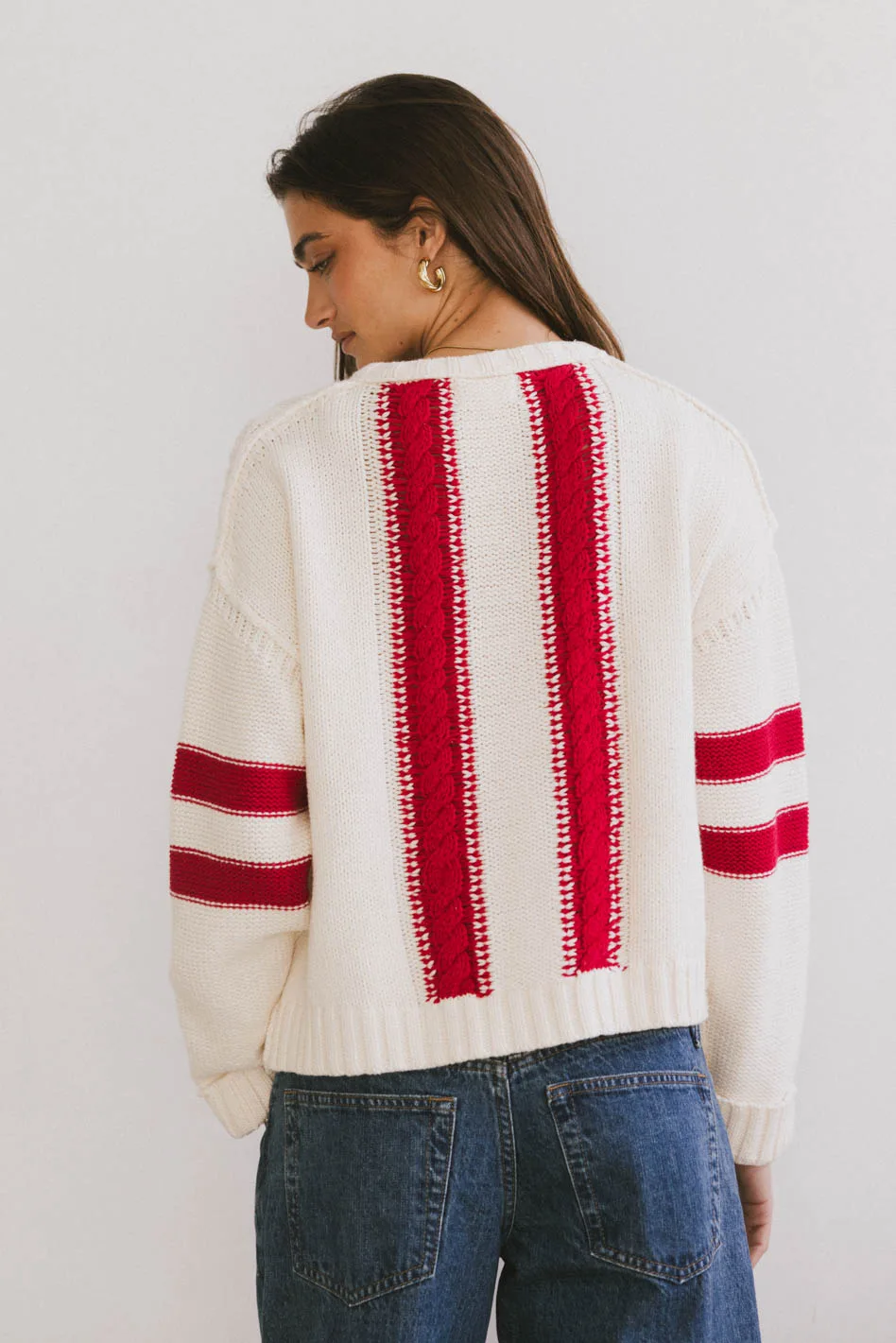 Route Cable Knit Sweater - FINAL SALE - Image 2
