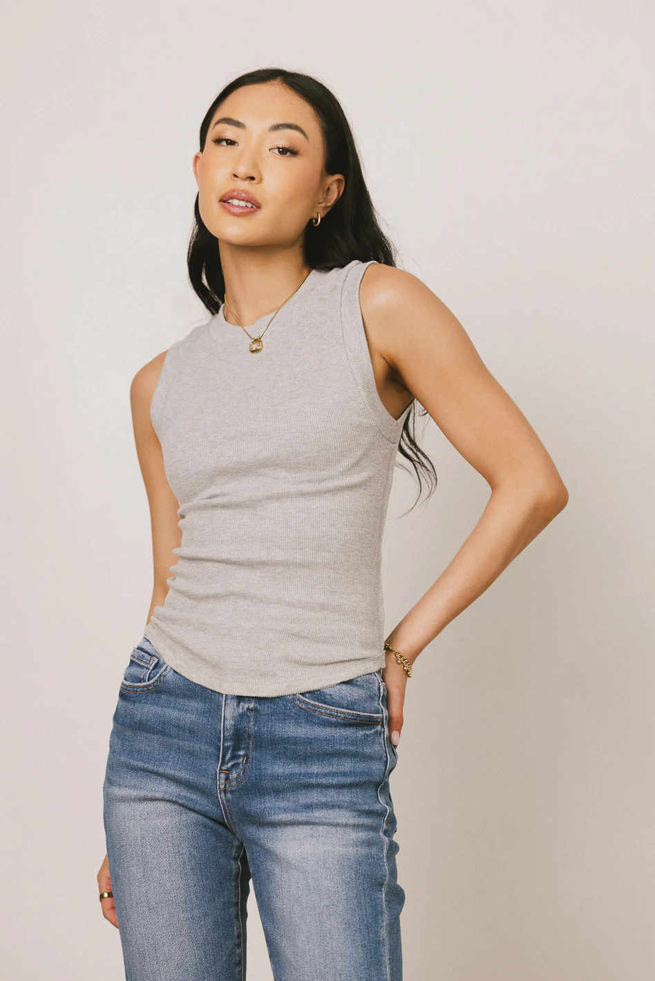 Ruby Tank in Grey - Image 10