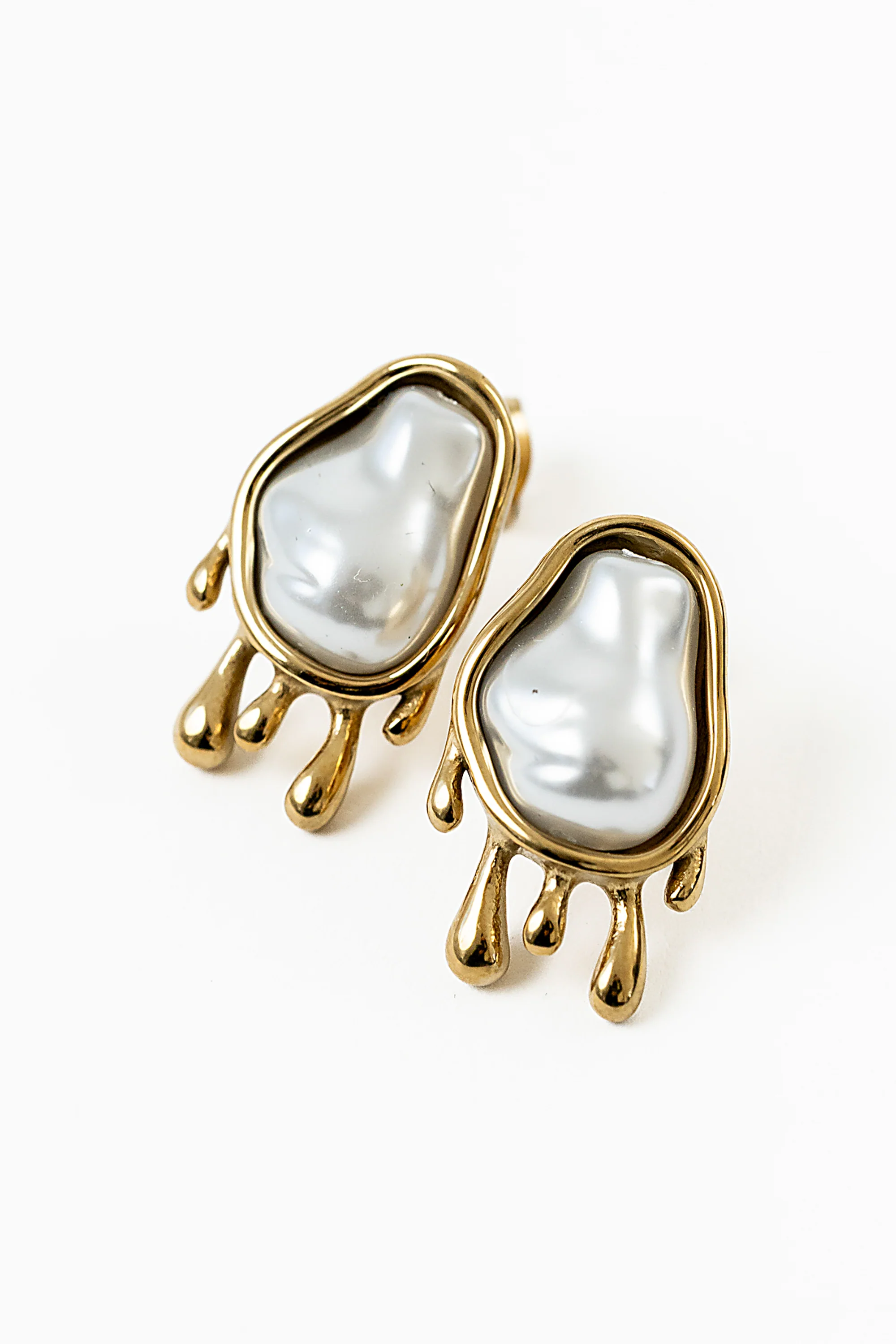 Ruby Teardrop Earrings - Image 2
