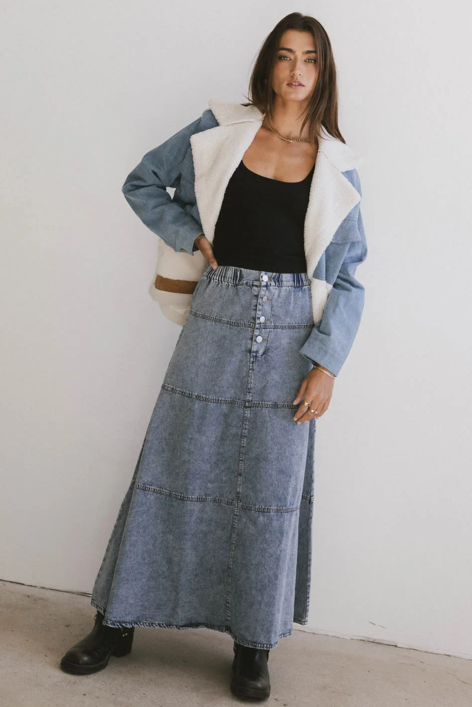 Rue Denim Skirt - FINAL SALE - Image 2
