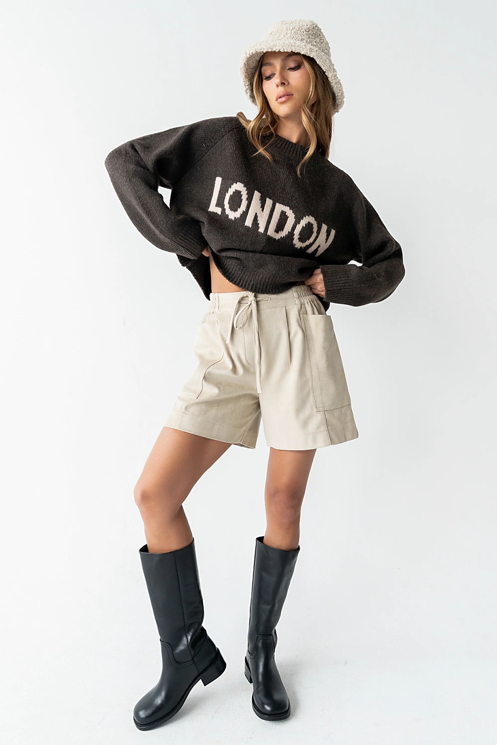 Rustin Suede Shorts - FINAL SALE - Image 2