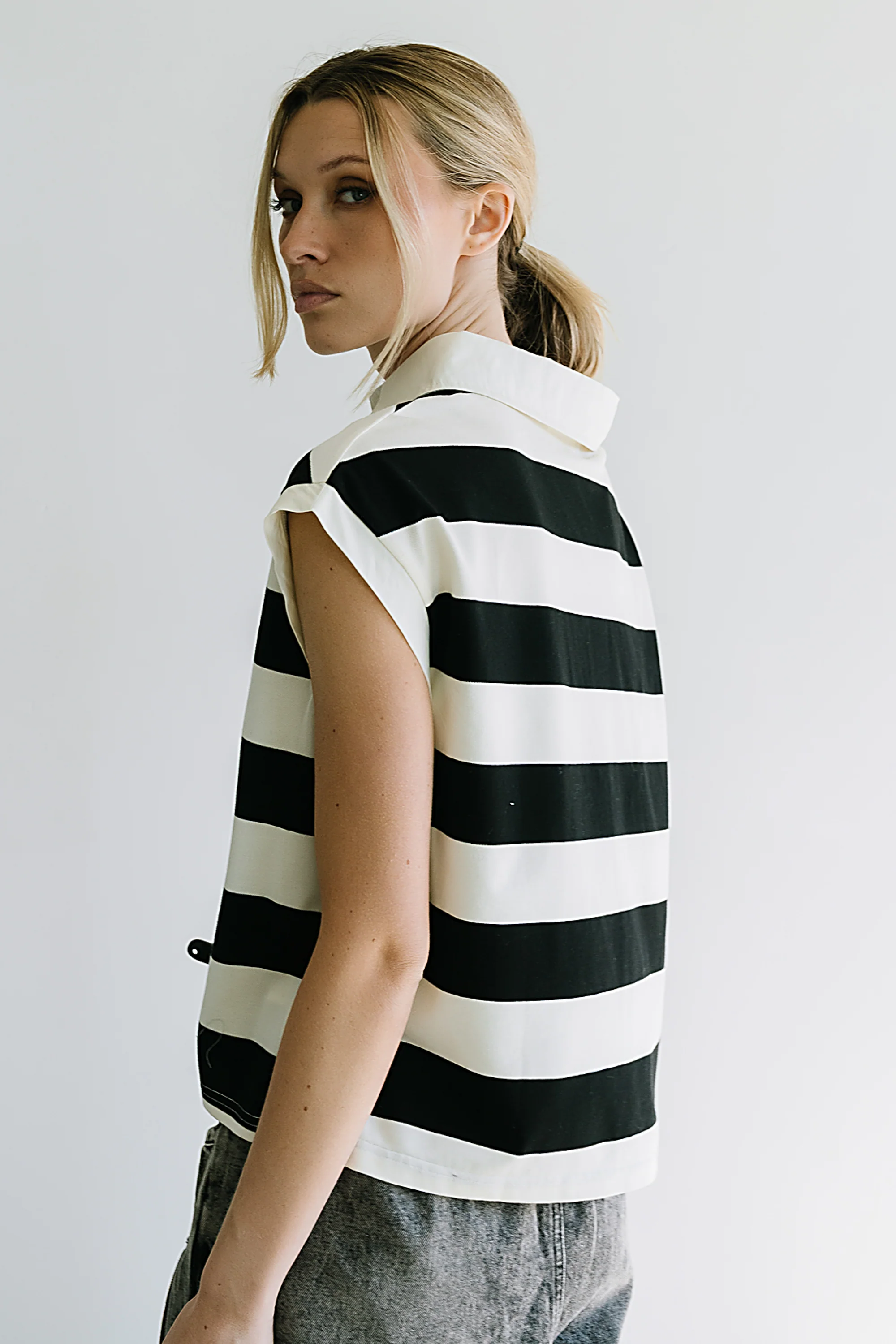Ryan Striped Top - FINAL SALE - Image 2