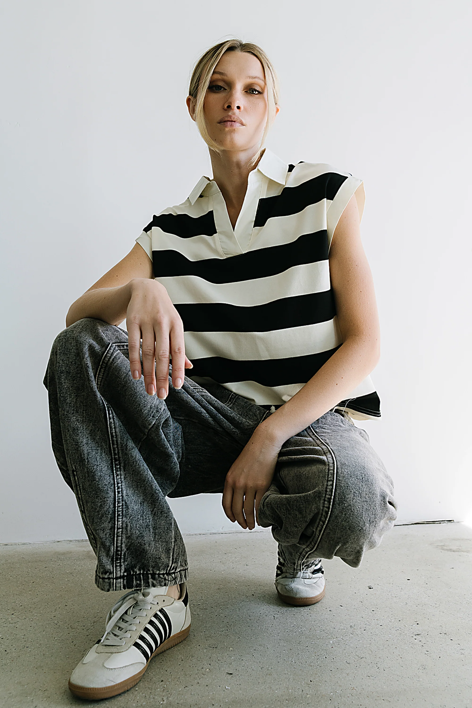 Ryan Striped Top - FINAL SALE - Image 3