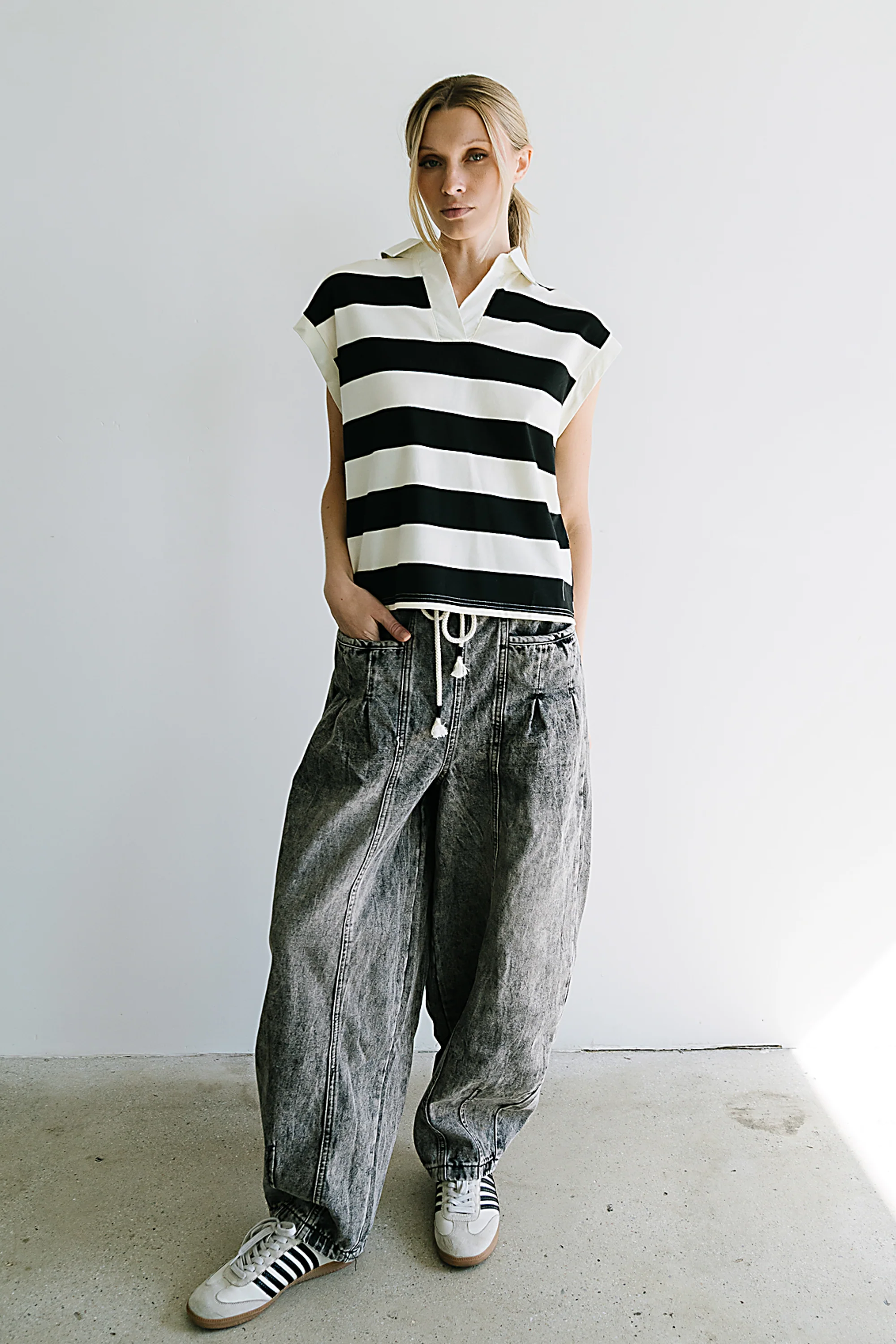 Ryan Striped Top - FINAL SALE - Image 5