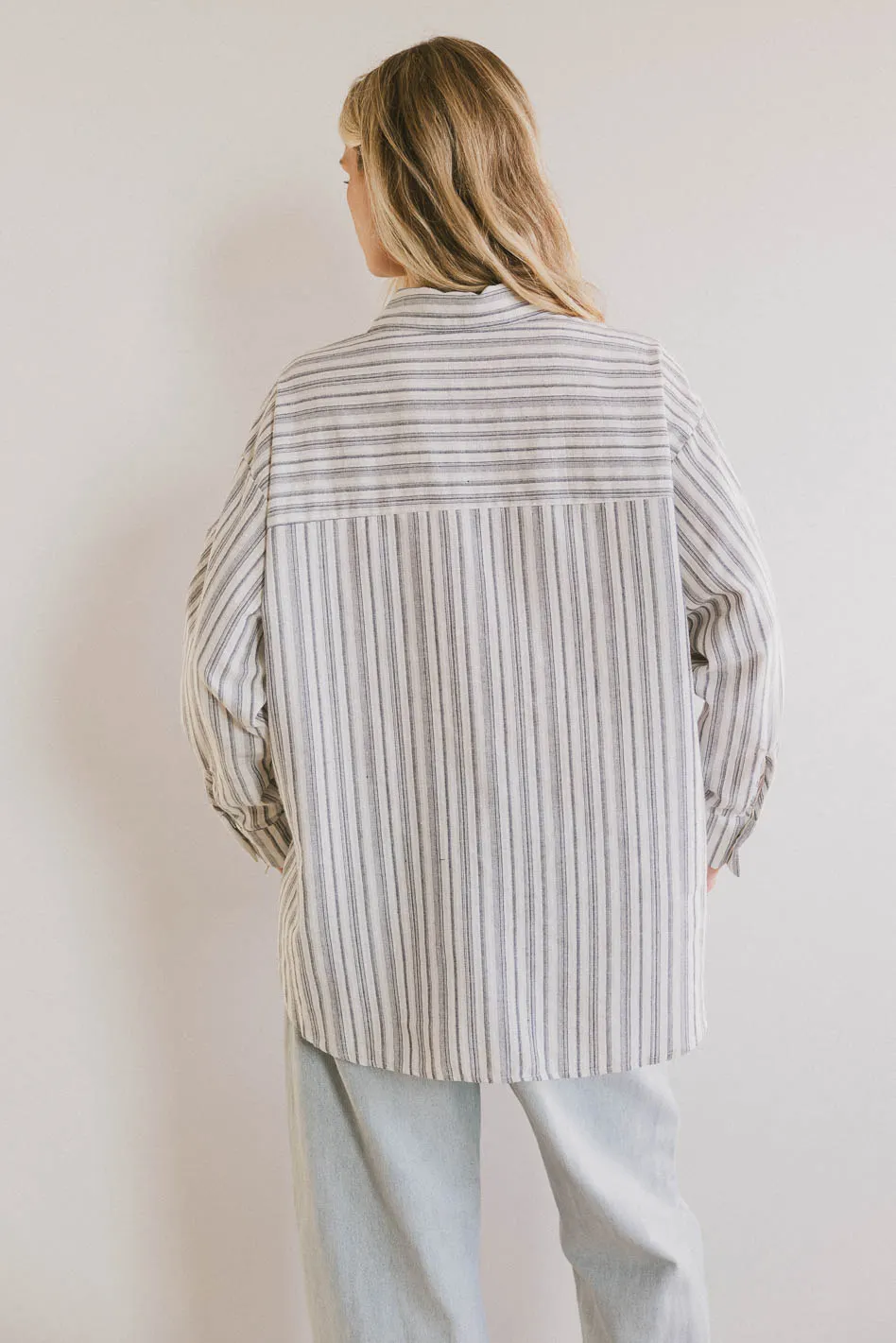 Sailor Striped Button Up - FINAL SALE - Image 4