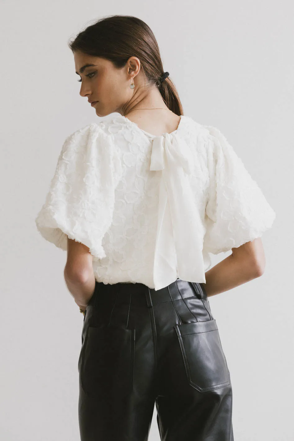 Saint Blouse in Cream - FINAL SALE - Image 2
