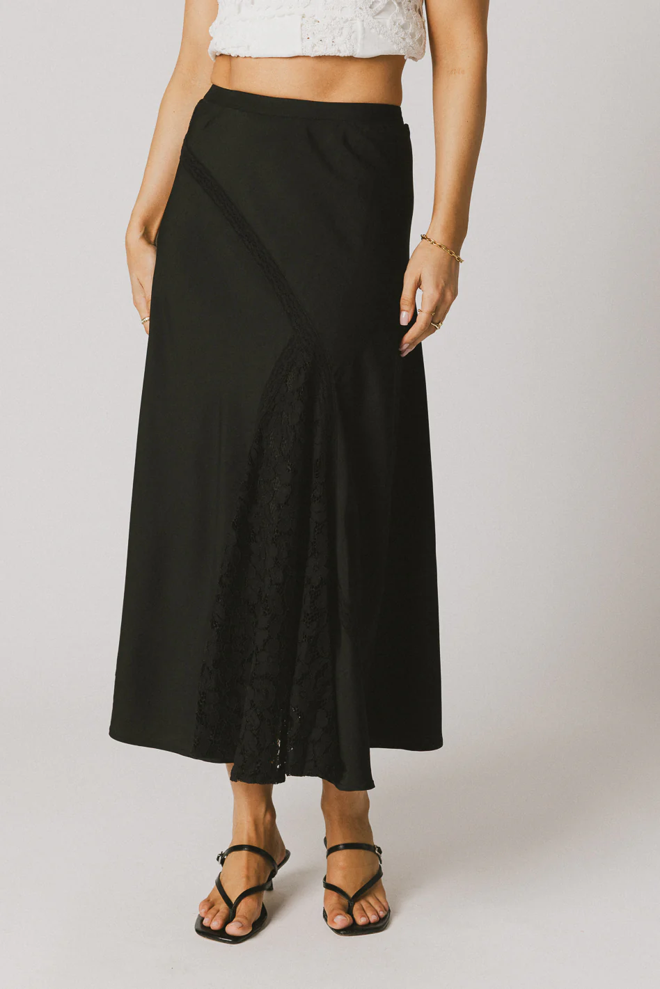 Samantha Maxi Skirt in Black - FINAL SALE