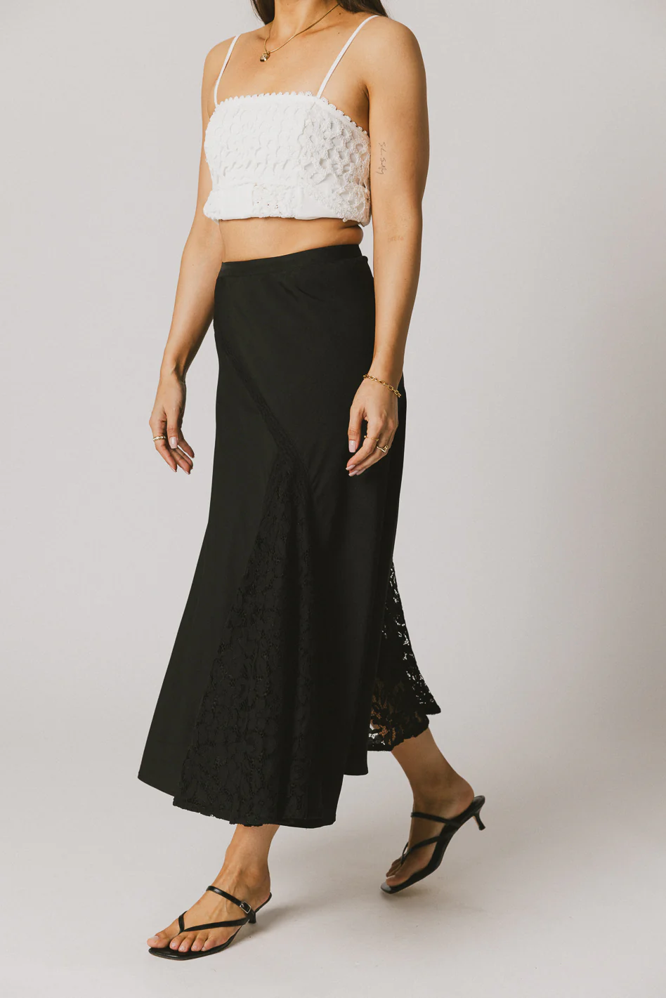Samantha Maxi Skirt in Black - FINAL SALE - Image 5