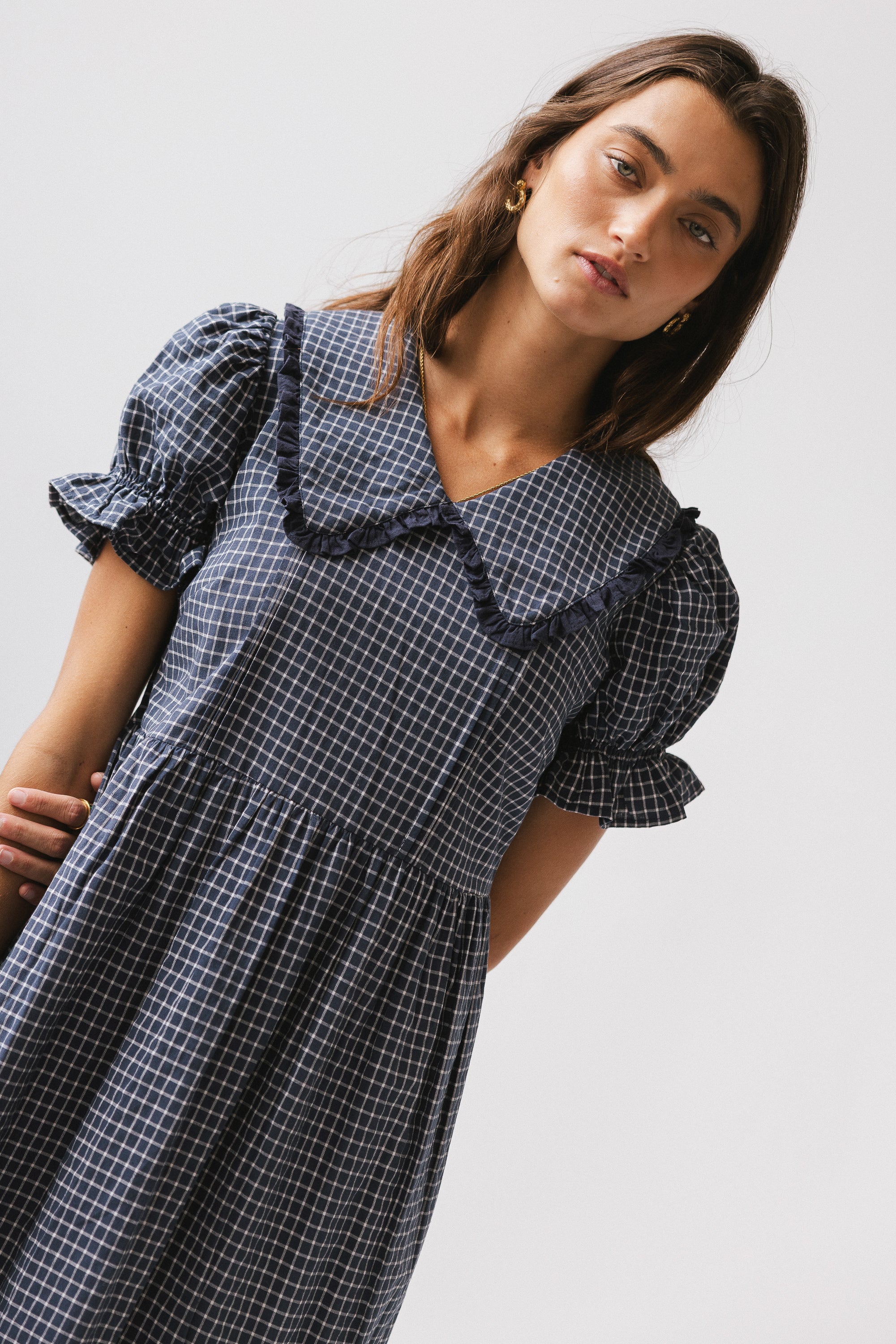 Sammie Plaid Midi Dress - Image 5