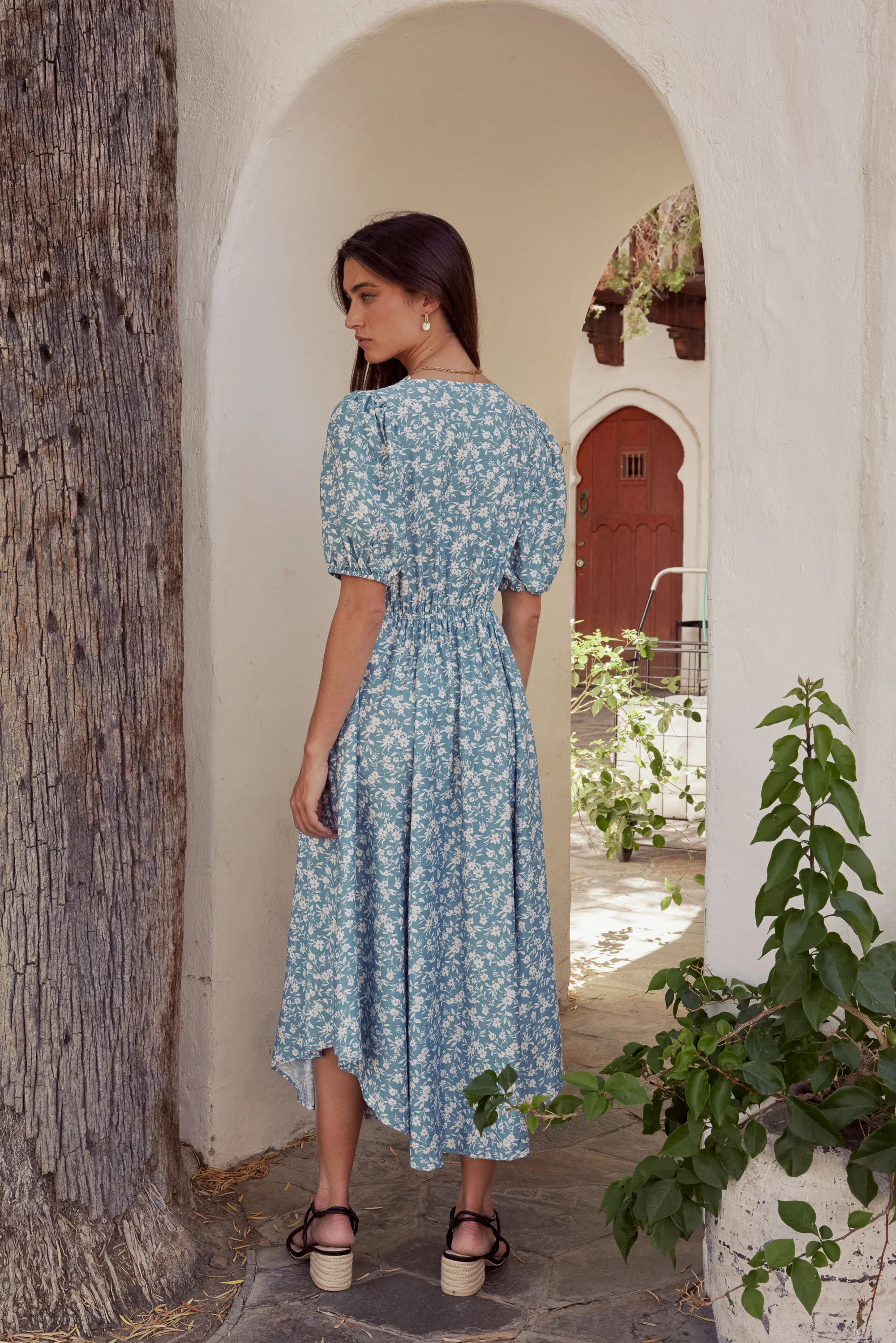 Sandra Button Front Maxi Dress - Image 6