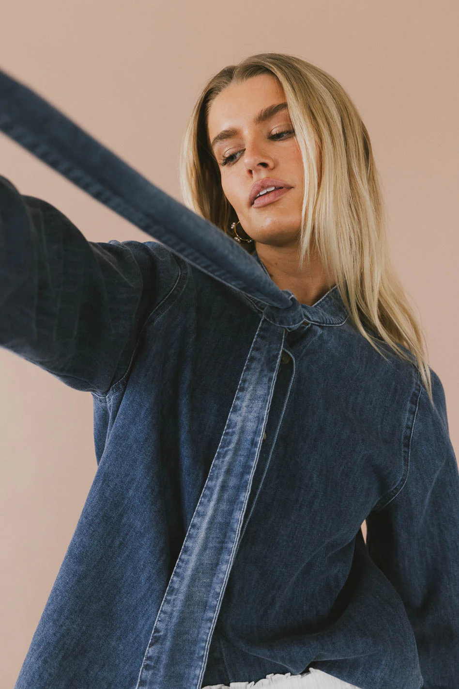 Savv Denim Button Up - FINAL SALE - Image 2