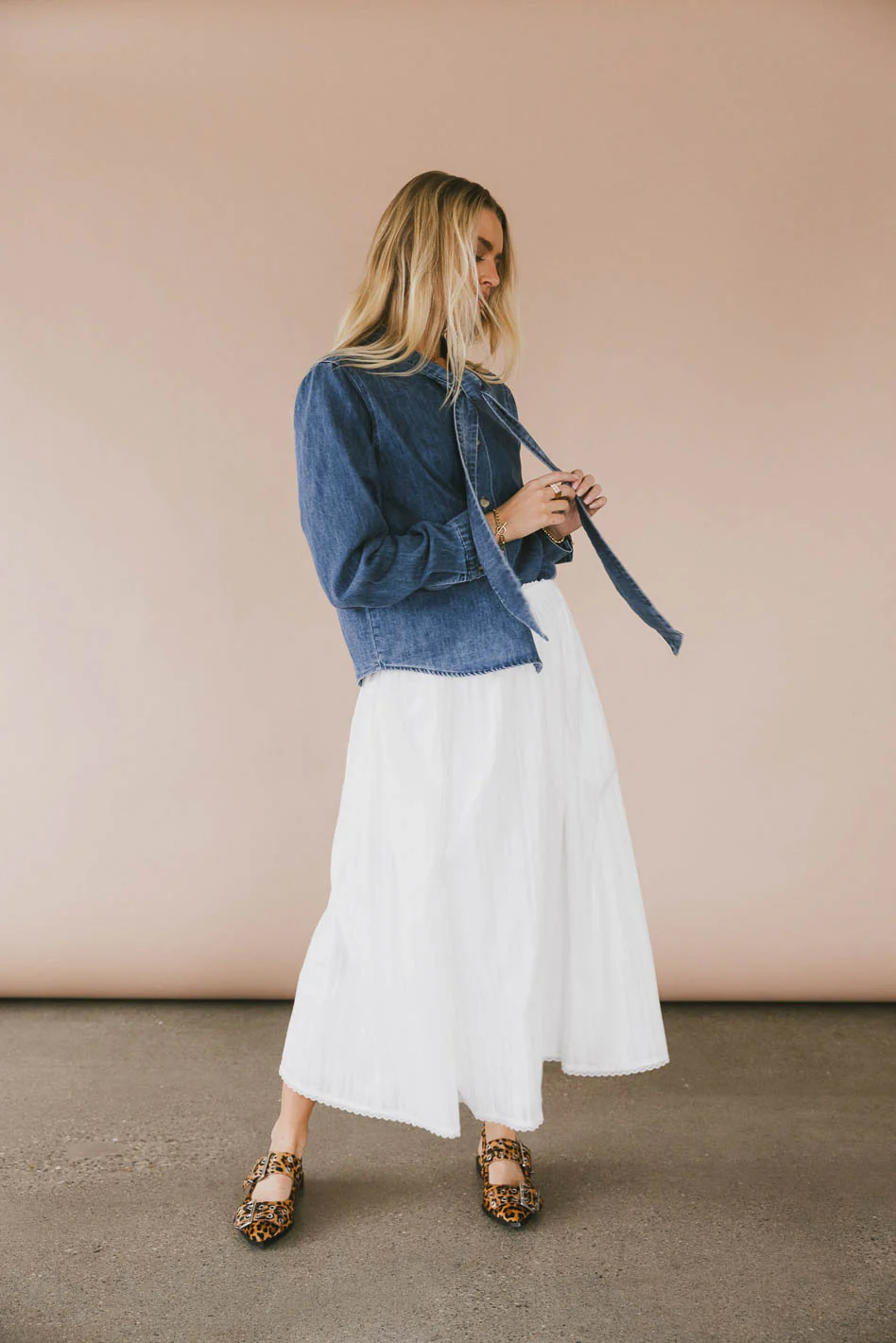 Savv Denim Button Up - FINAL SALE - Image 3