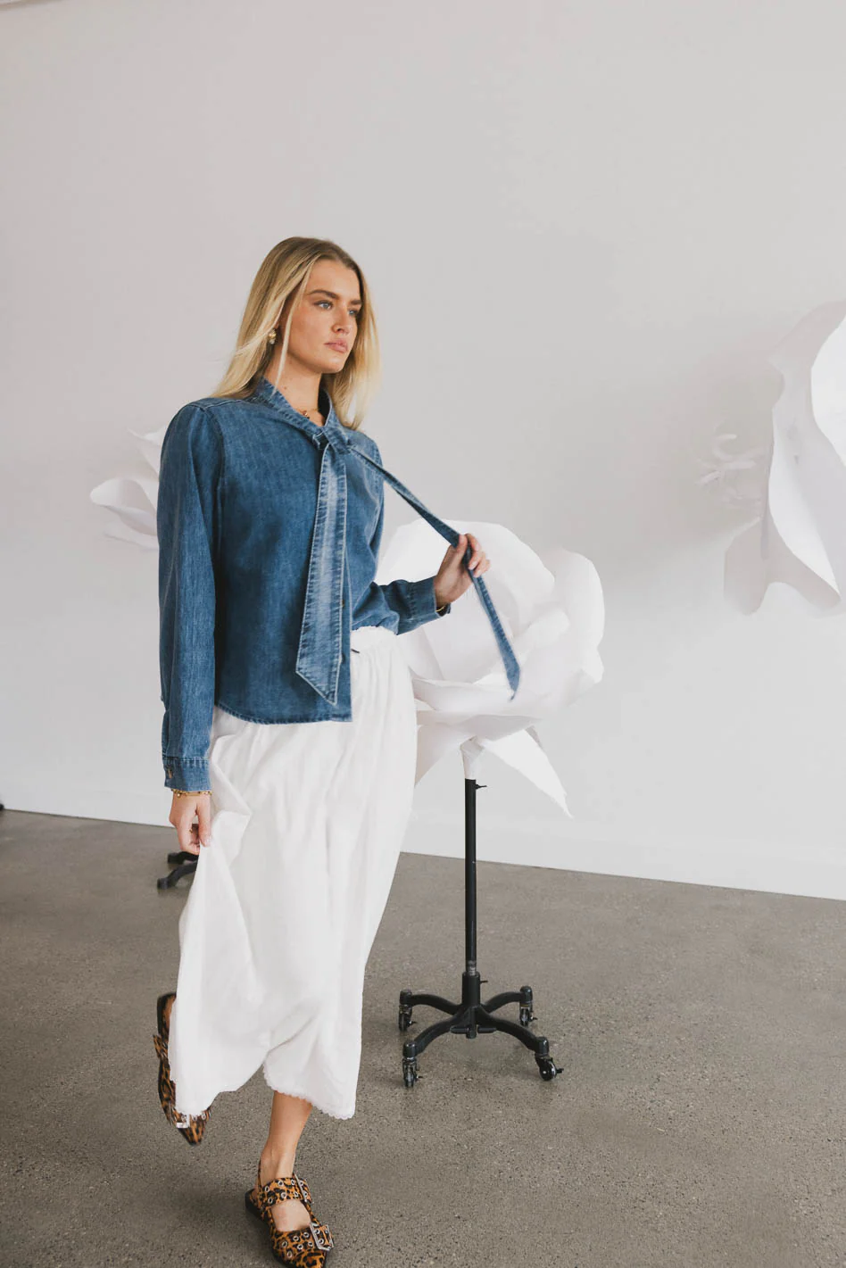 Savv Denim Button Up - FINAL SALE - Image 5